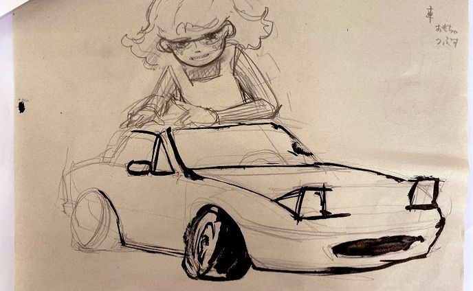 #イラスト #illustration #mx5 #ロードスター#na