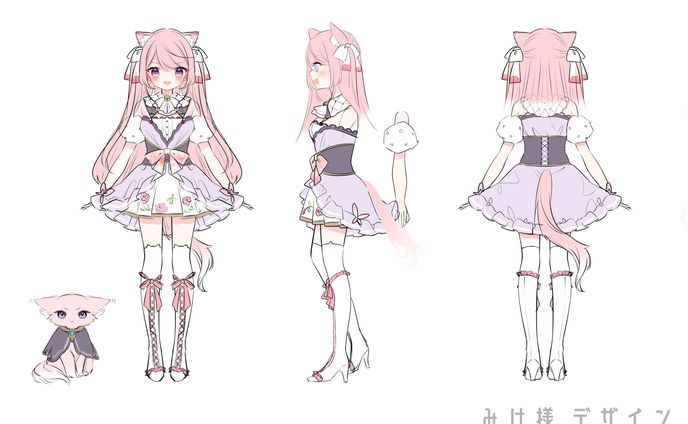 キャラクターデザイン┆みけ様