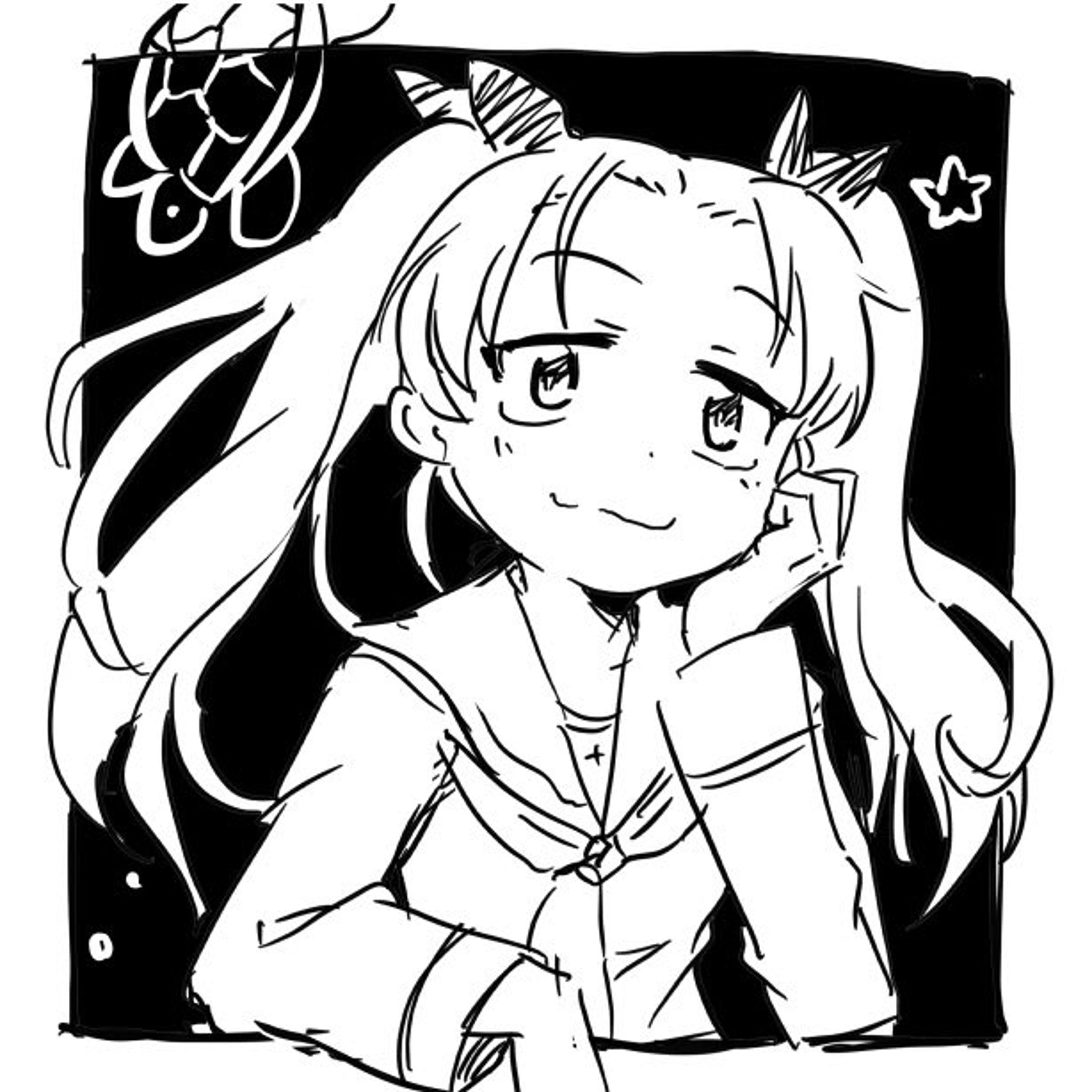 色紙絵ラフ集-1