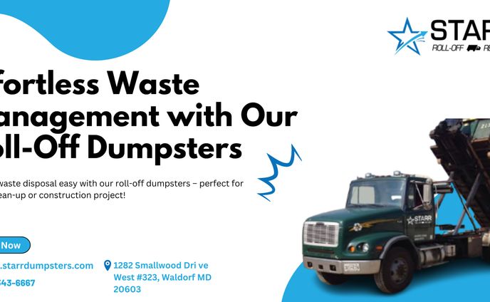 Effortless Waste Management with Our Roll Off Dumpsters
