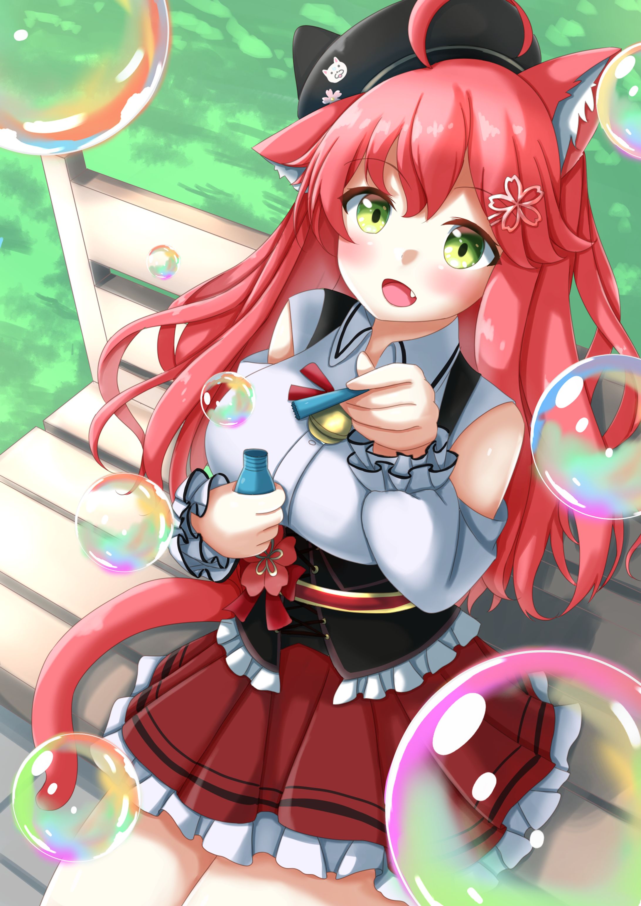 シャボン玉みこち-1