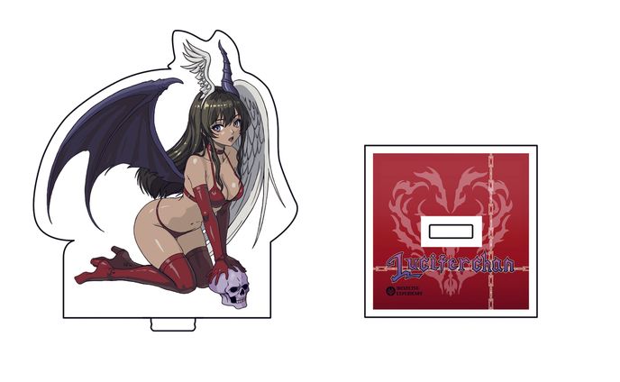 悶絶アクリルスタンドコレクション Lucifer chan ＆ Lucifer chan sticker SP セット