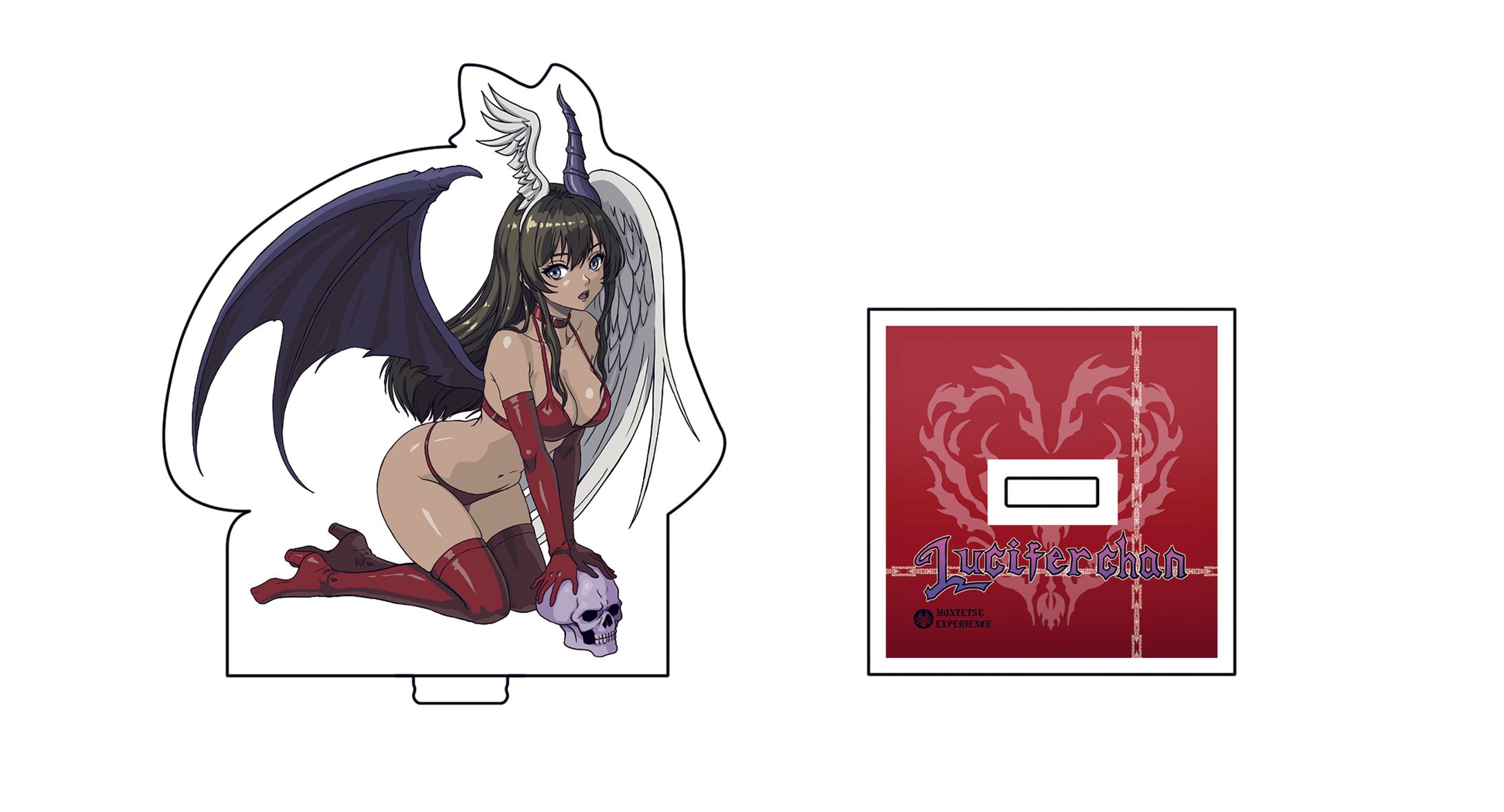 悶絶アクリルスタンドコレクション Lucifer chan ＆ Lucifer chan sticker SP セット-1