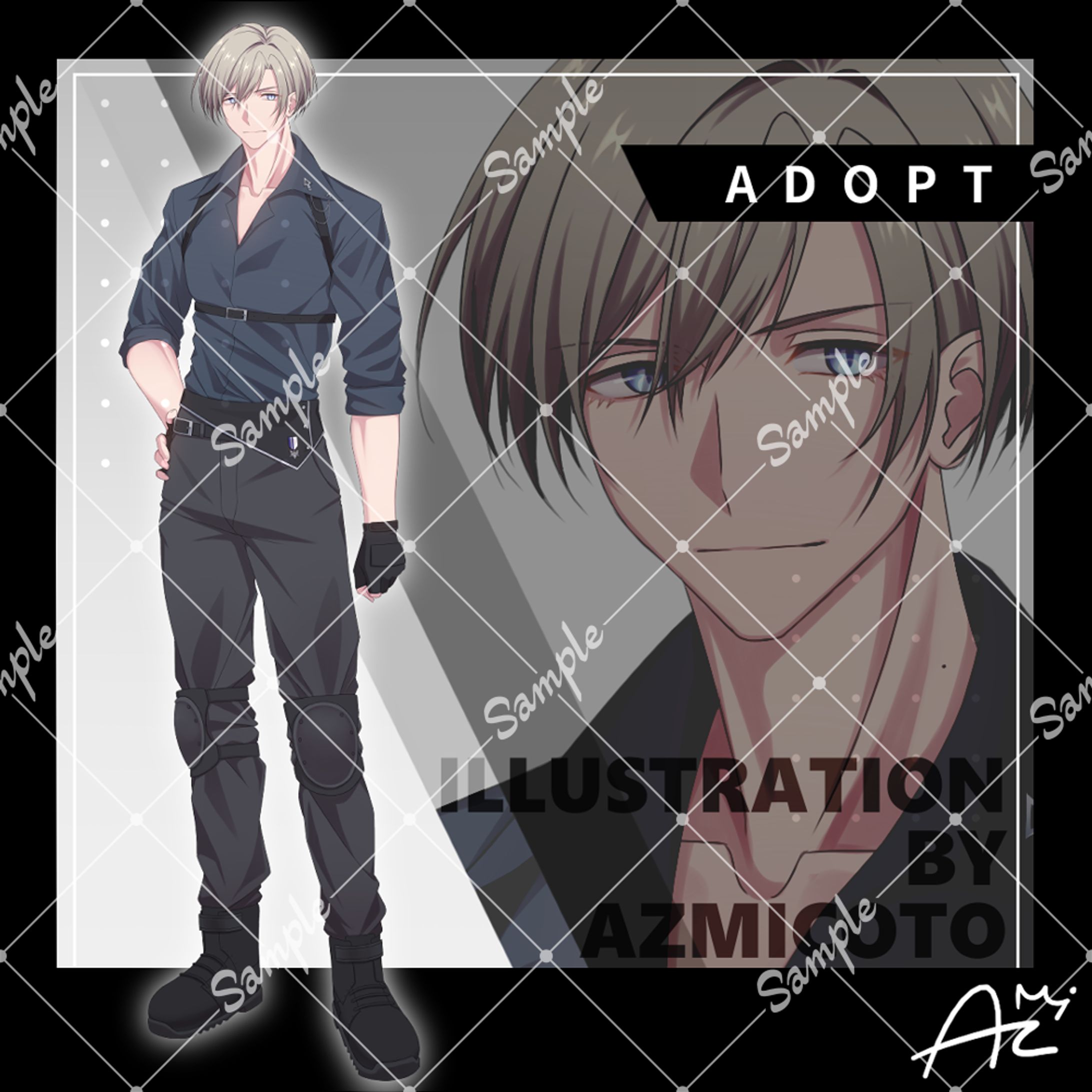 【Adopt】等身イラスト-1