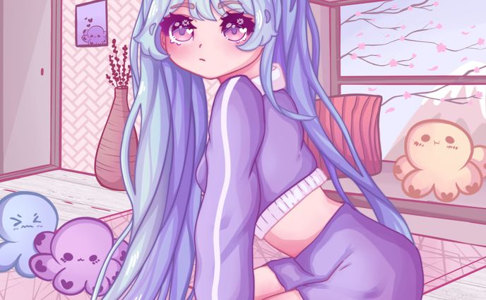 bust-up、ld illust