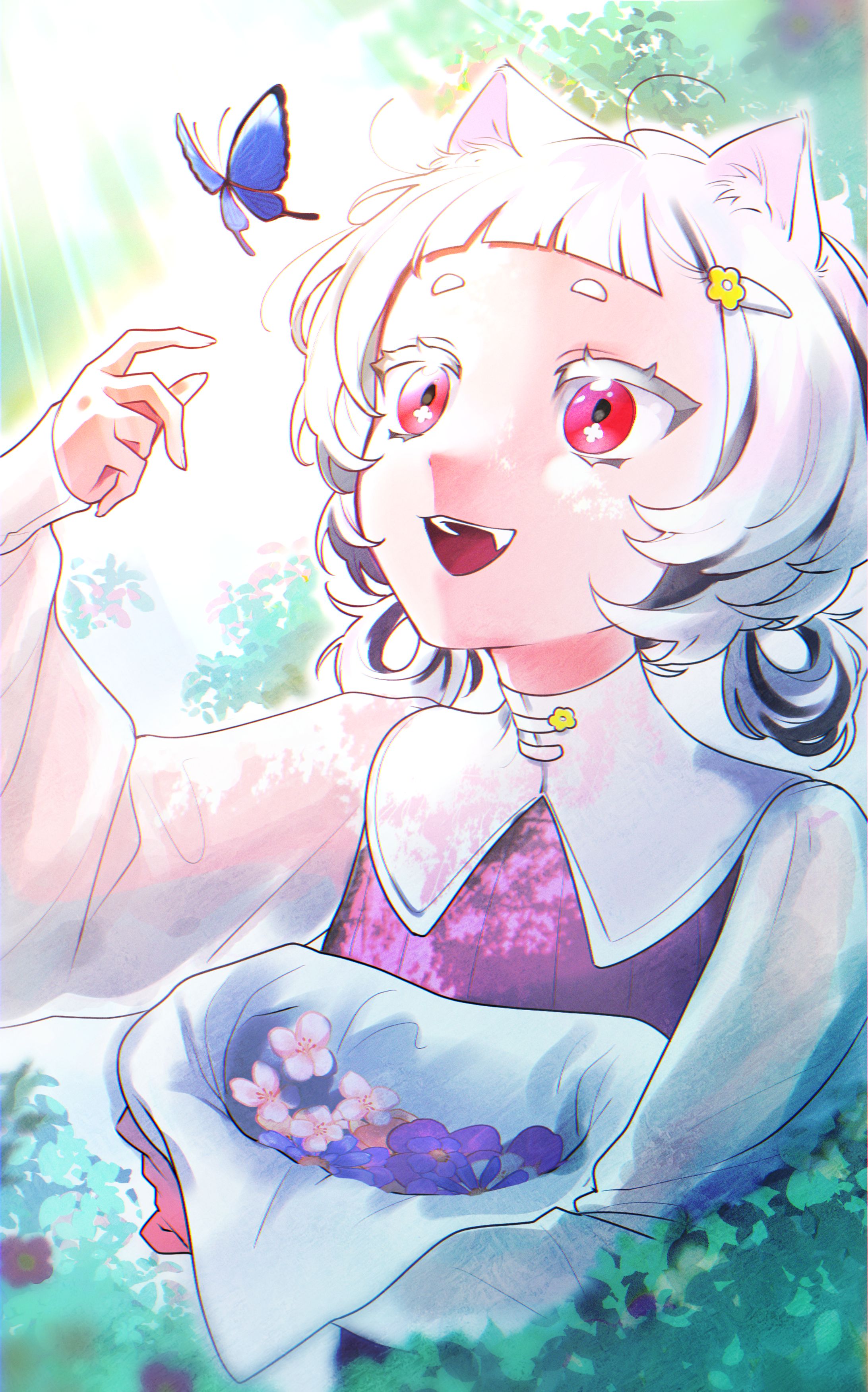 白猫ラス様 一枚絵-1