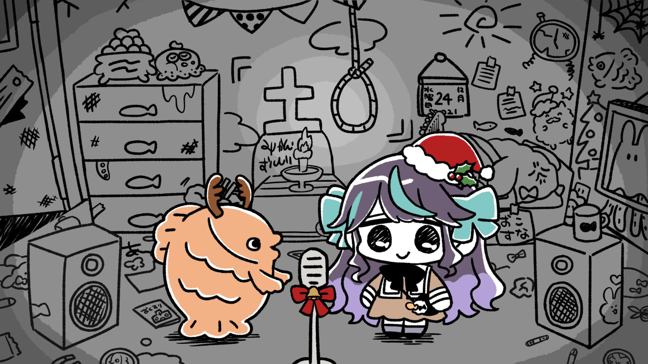 Vsingerまゆり様 歌ってみたイラスト-1