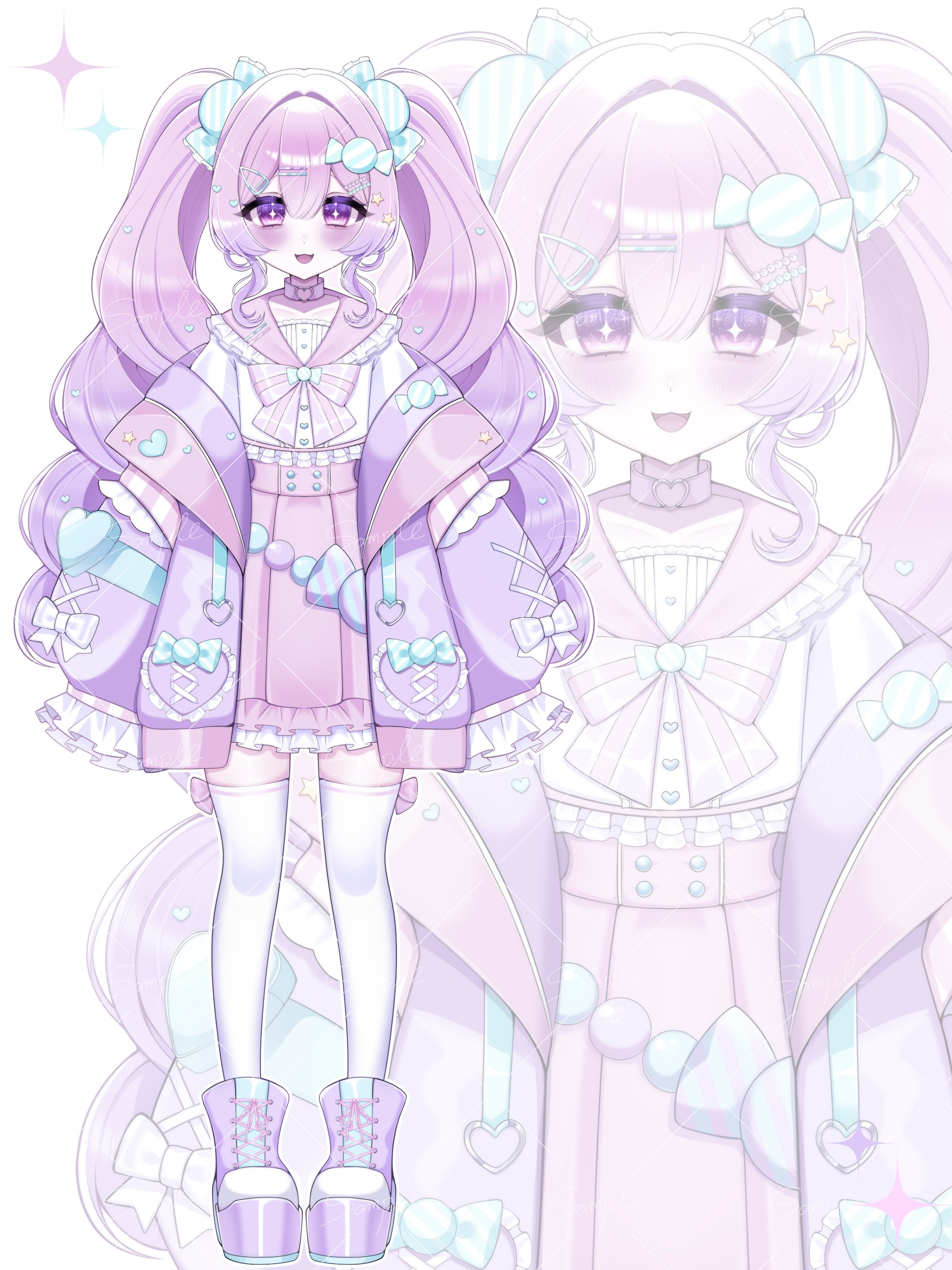 夢見乃しゅがー様 立ち絵-1