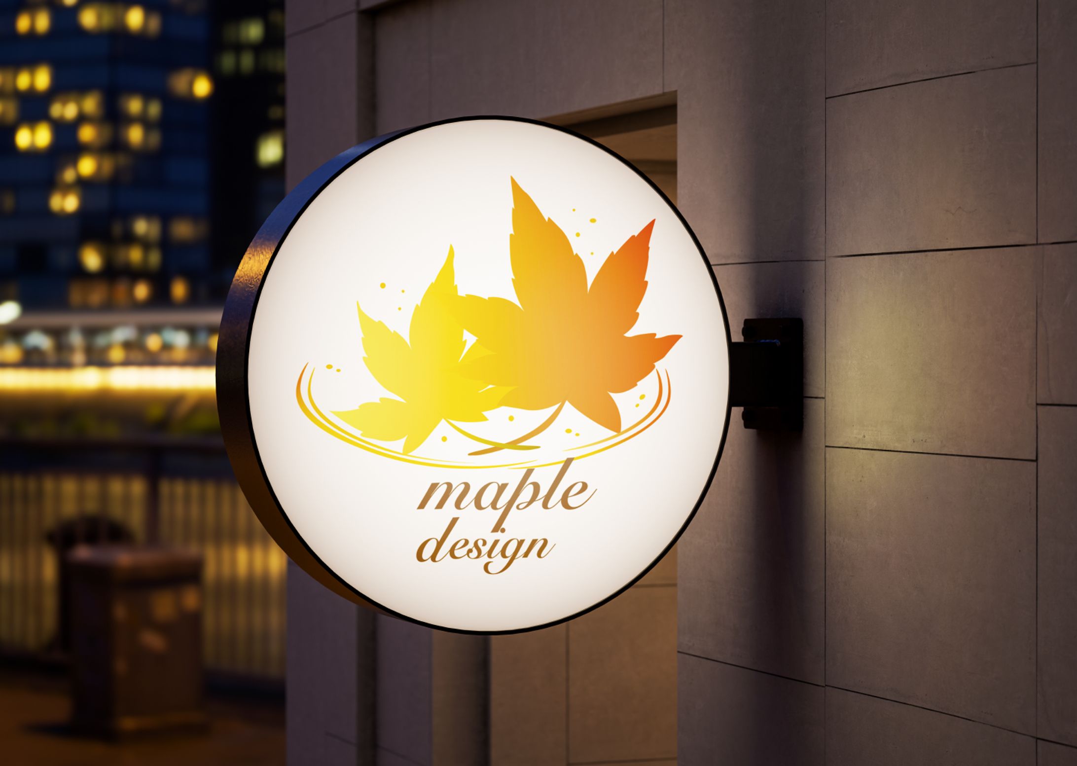 ロゴデザイン制作 mock up -1