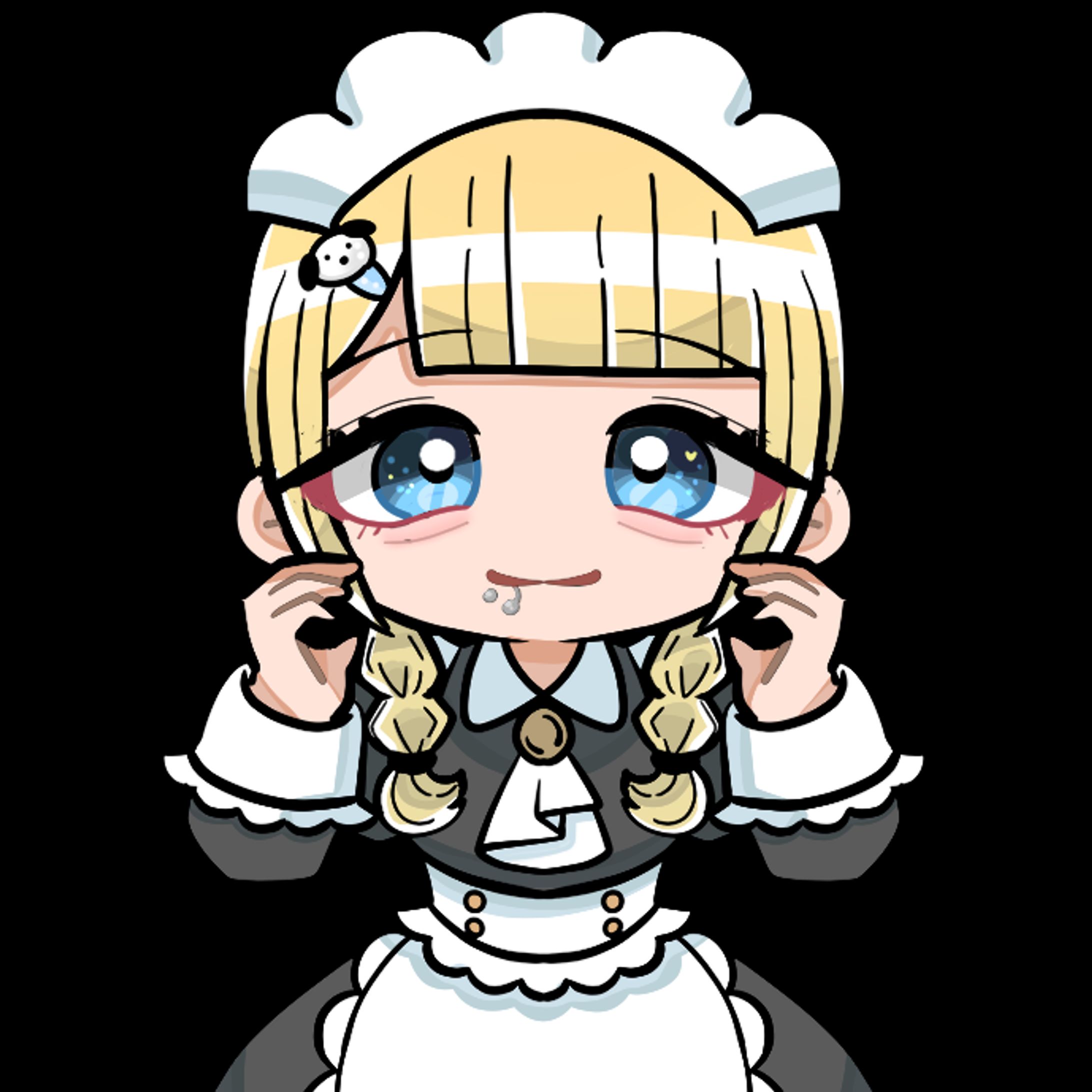 おれのメイド。様　所属メイドイラストデザイン-1