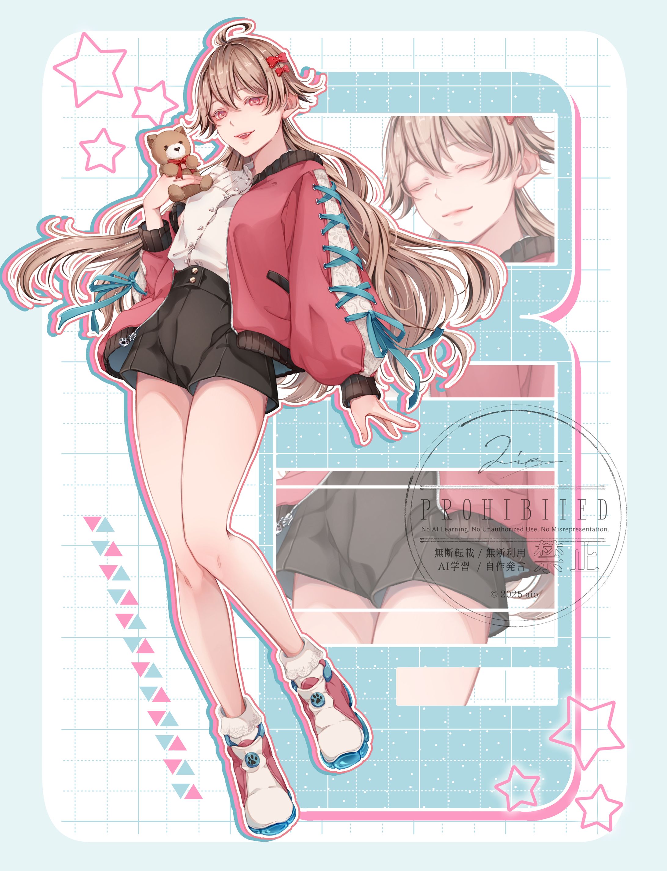 【お仕事】愛犬をイメージした女の子キャラ【Vstreamer】-1