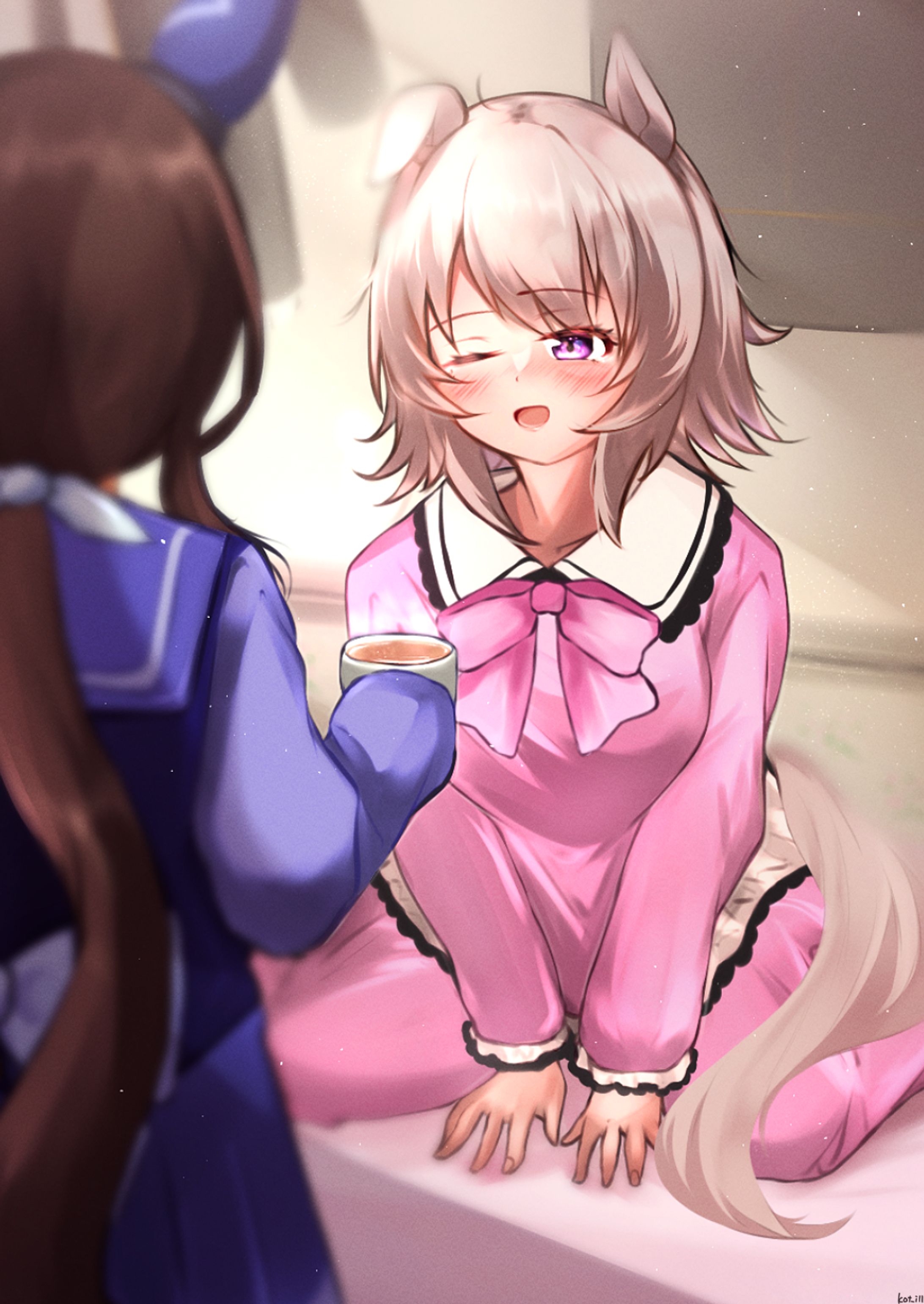 寝起きカレンチャン-1