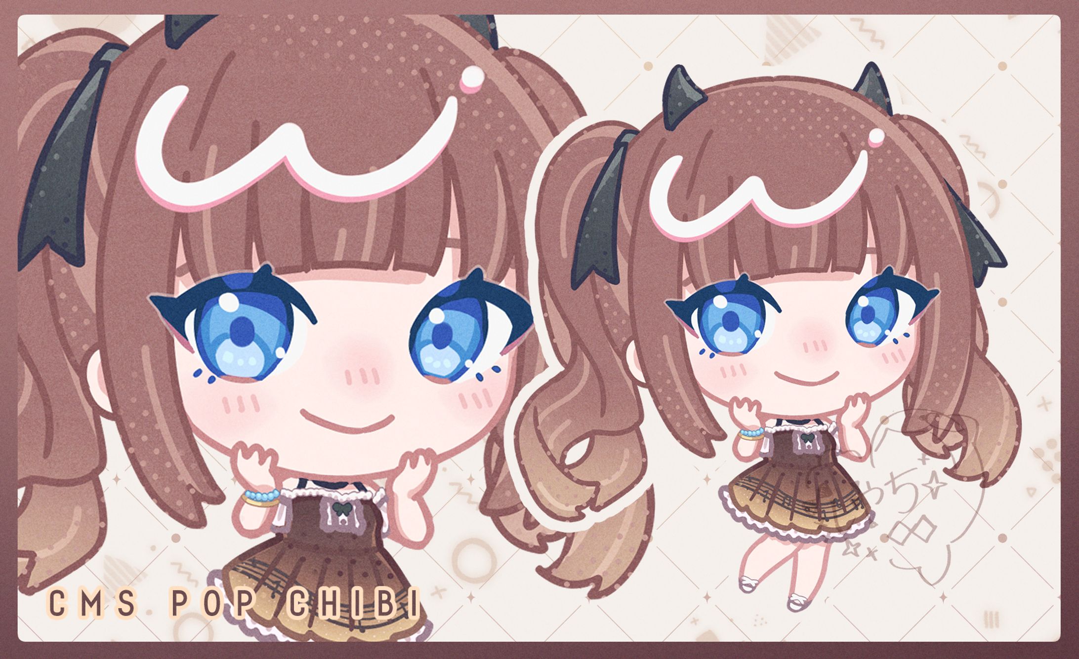 Commission POP CHIBI - Helen PANDORA -1