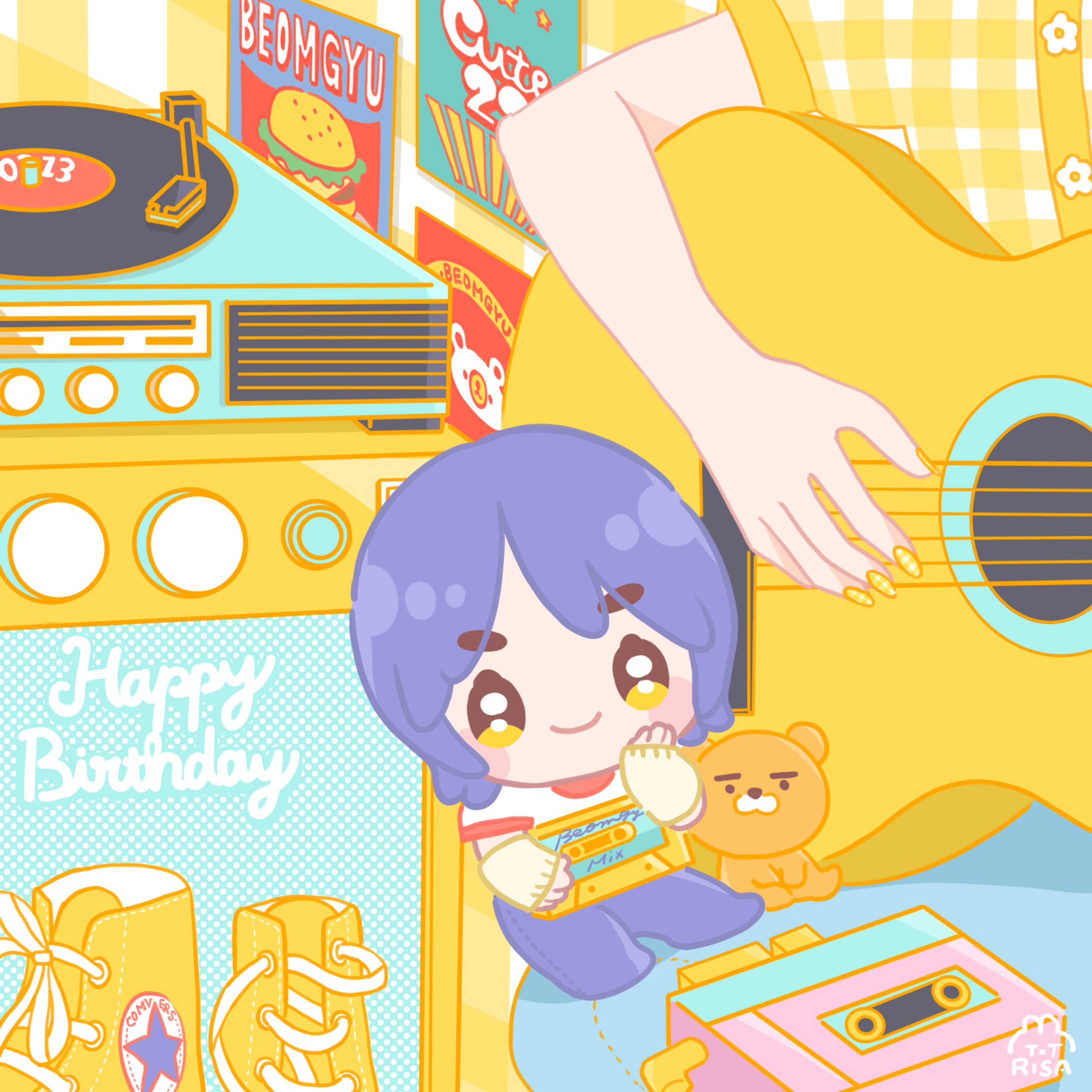 【イラスト】おしゃれ系雑貨風-1