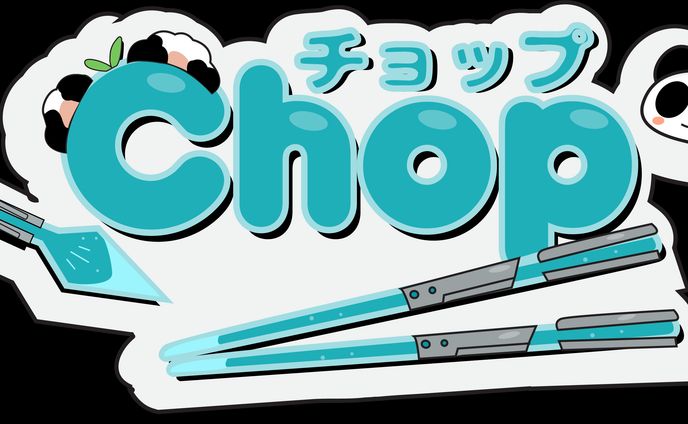 Chop panda logo design