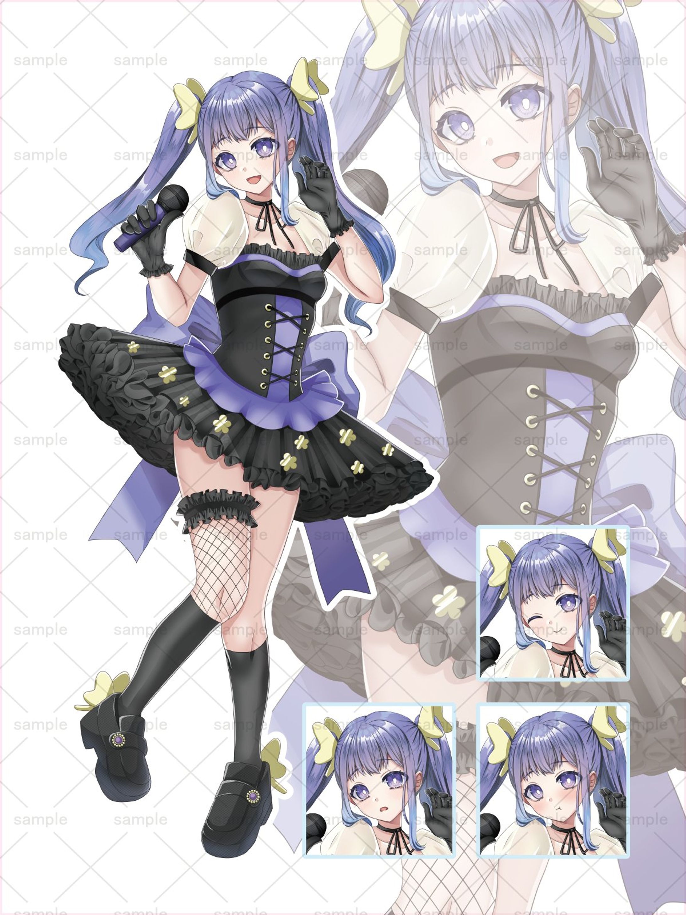 【新衣装立ち絵】Vライバー*笹倉 澪 様-1