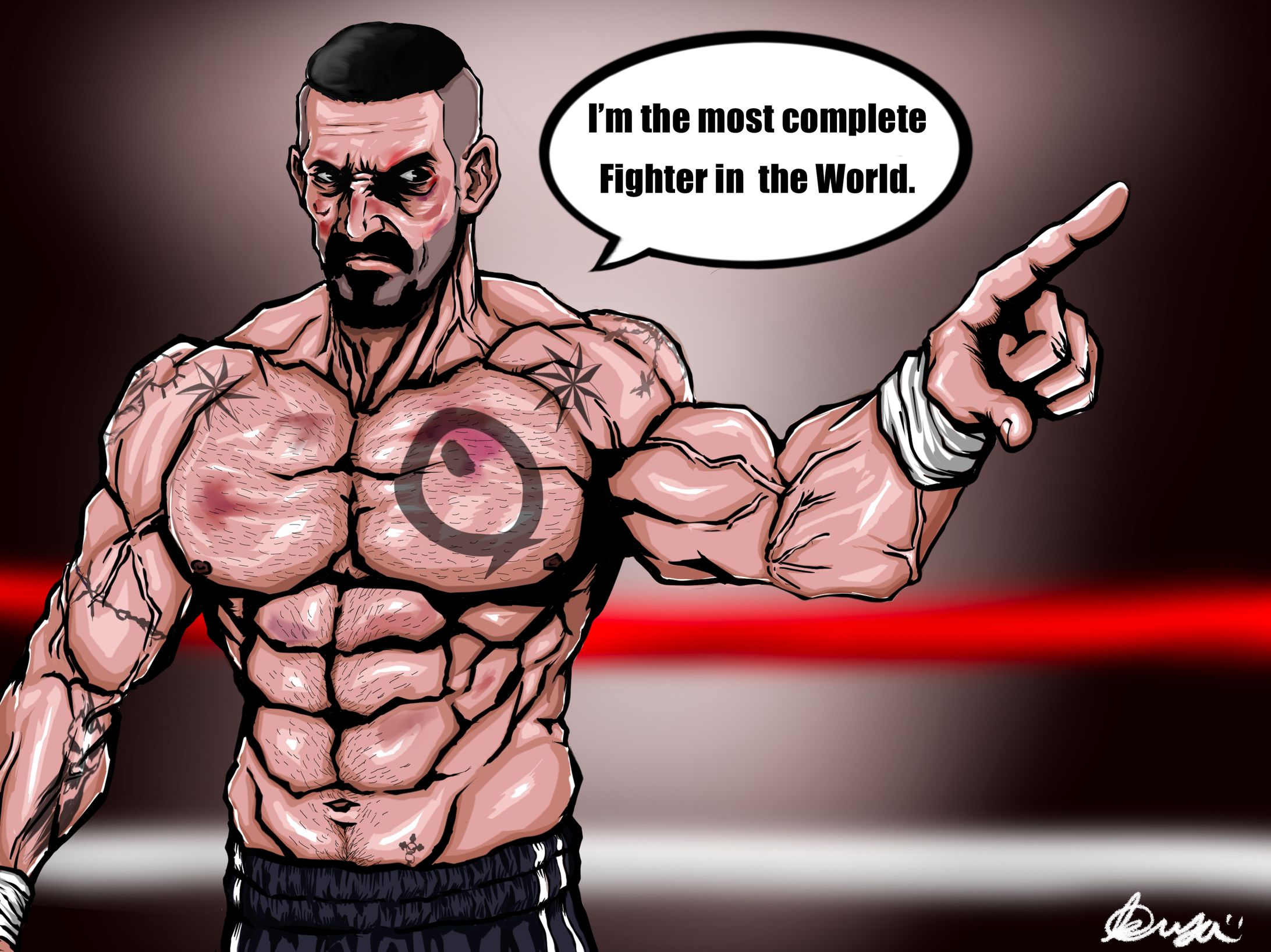 Yuri Boyka fan art-1