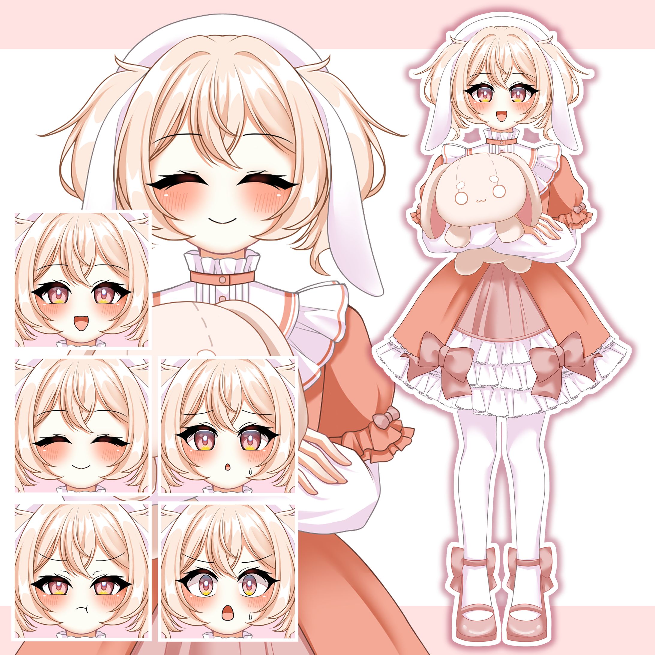 【立ち絵】うさぎロリータ-1
