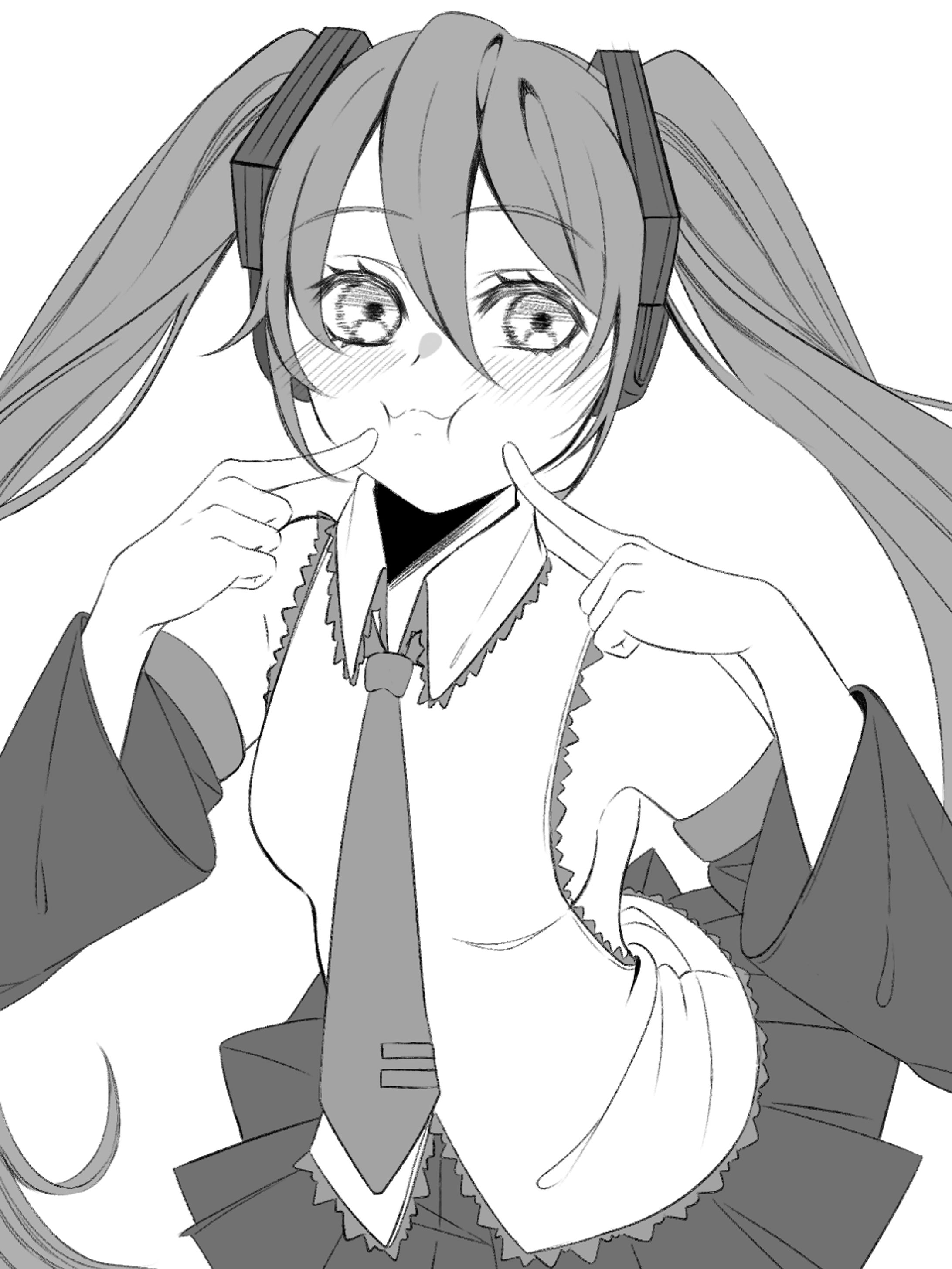 モノクロイラスト-1