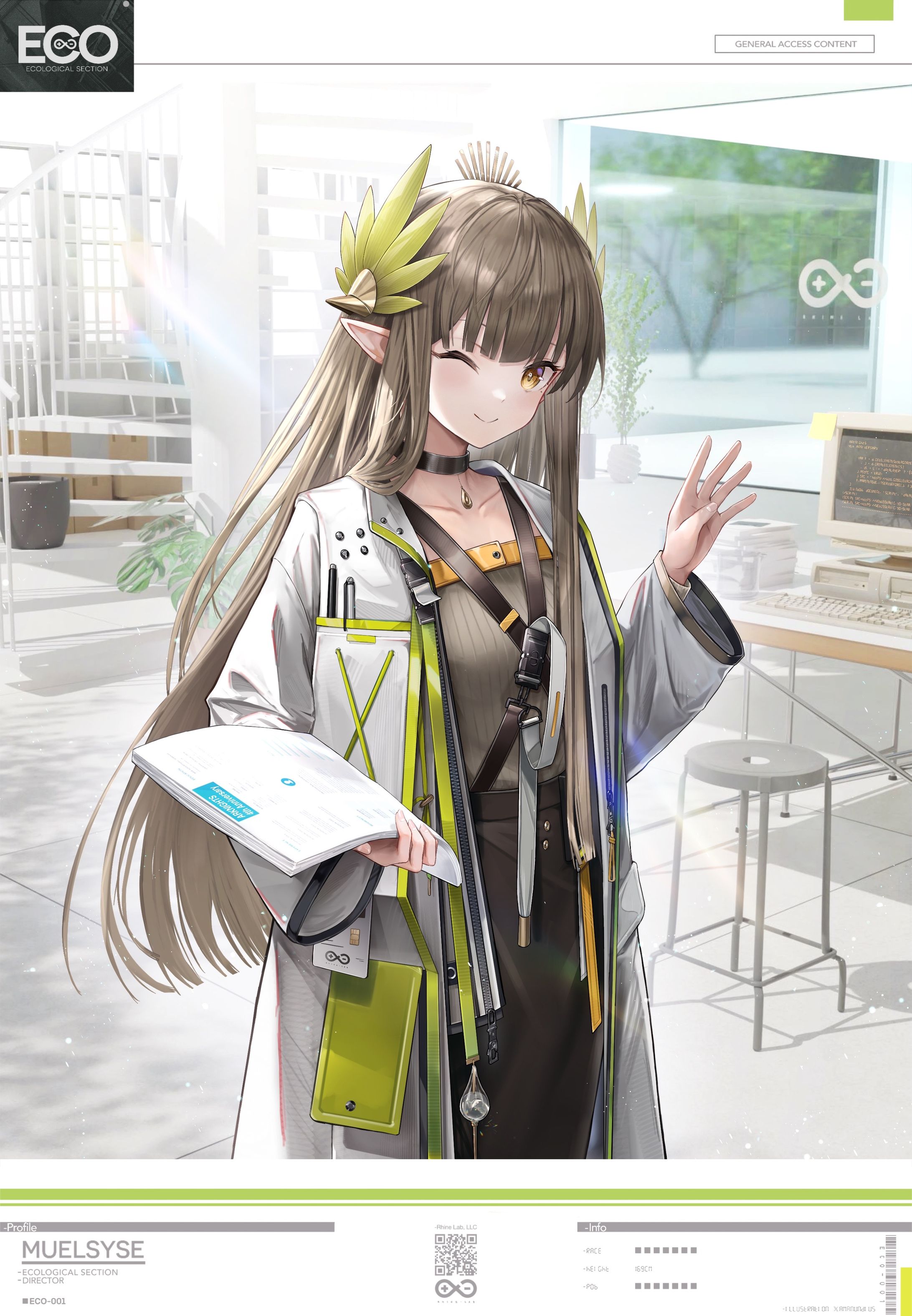 【アークナイツ】ミュルジス 4周年記念アート 二次創作-1