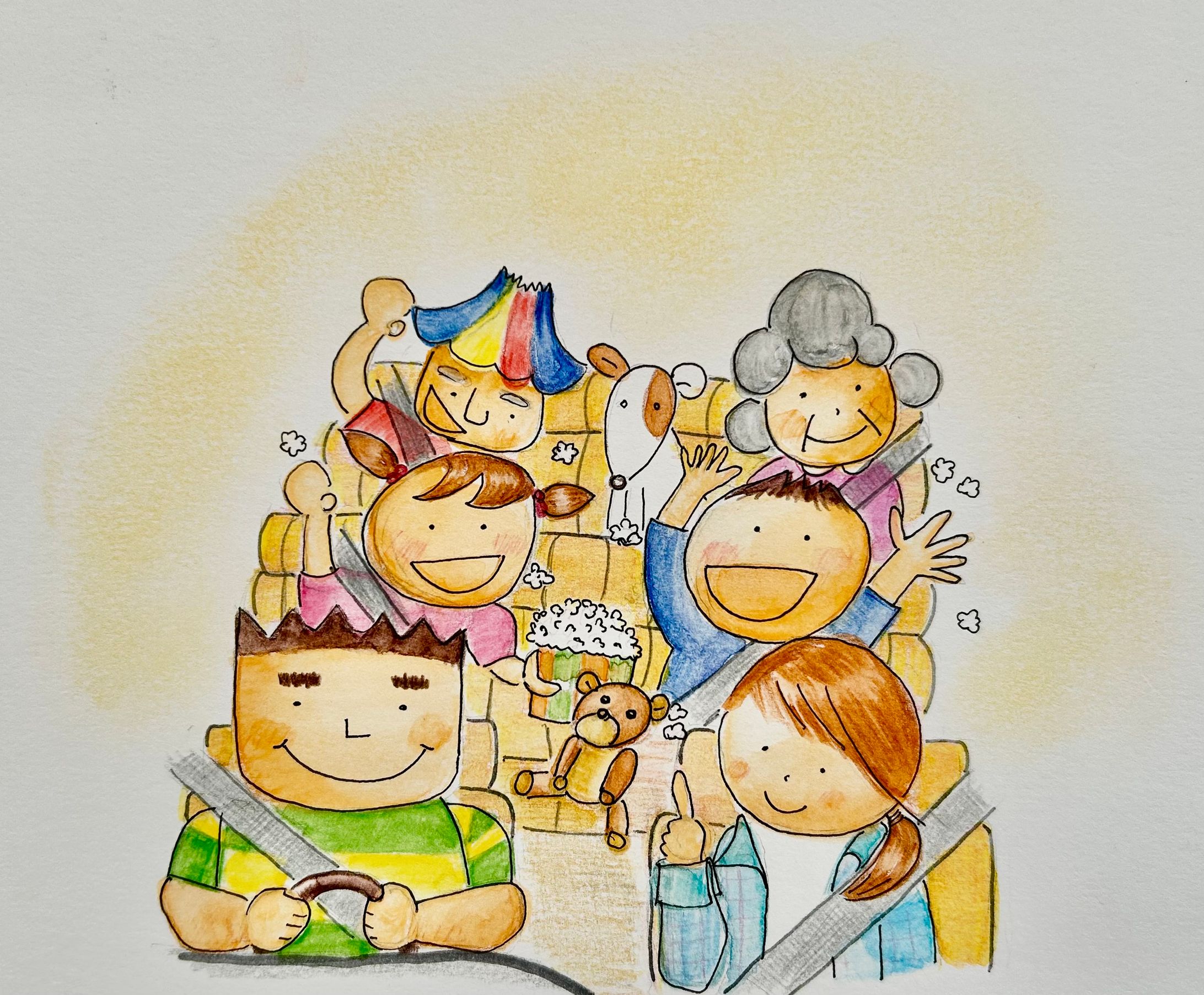ドライブ特集号用イラスト集-1