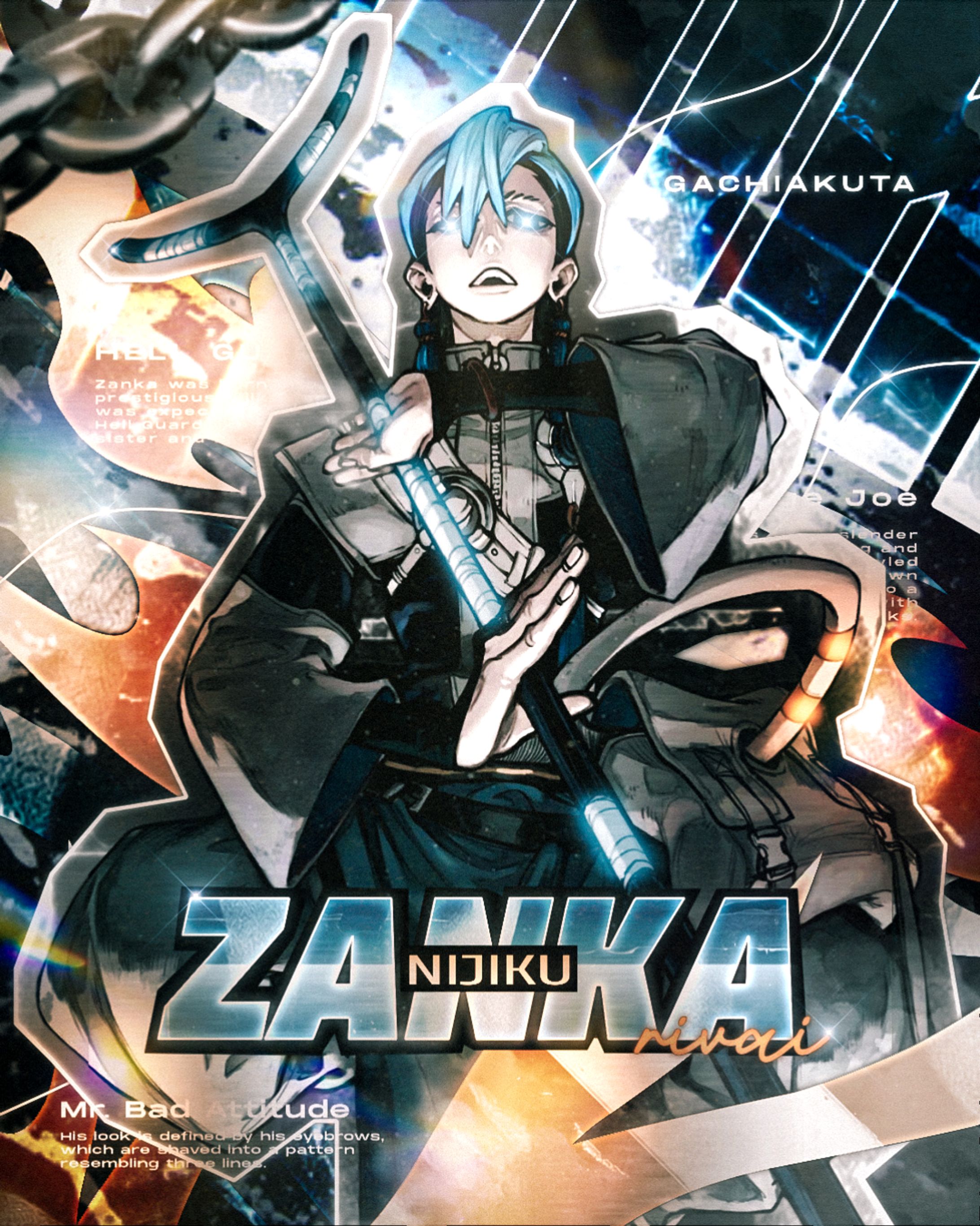 Zanka Nijiku from Gachiakuta-1