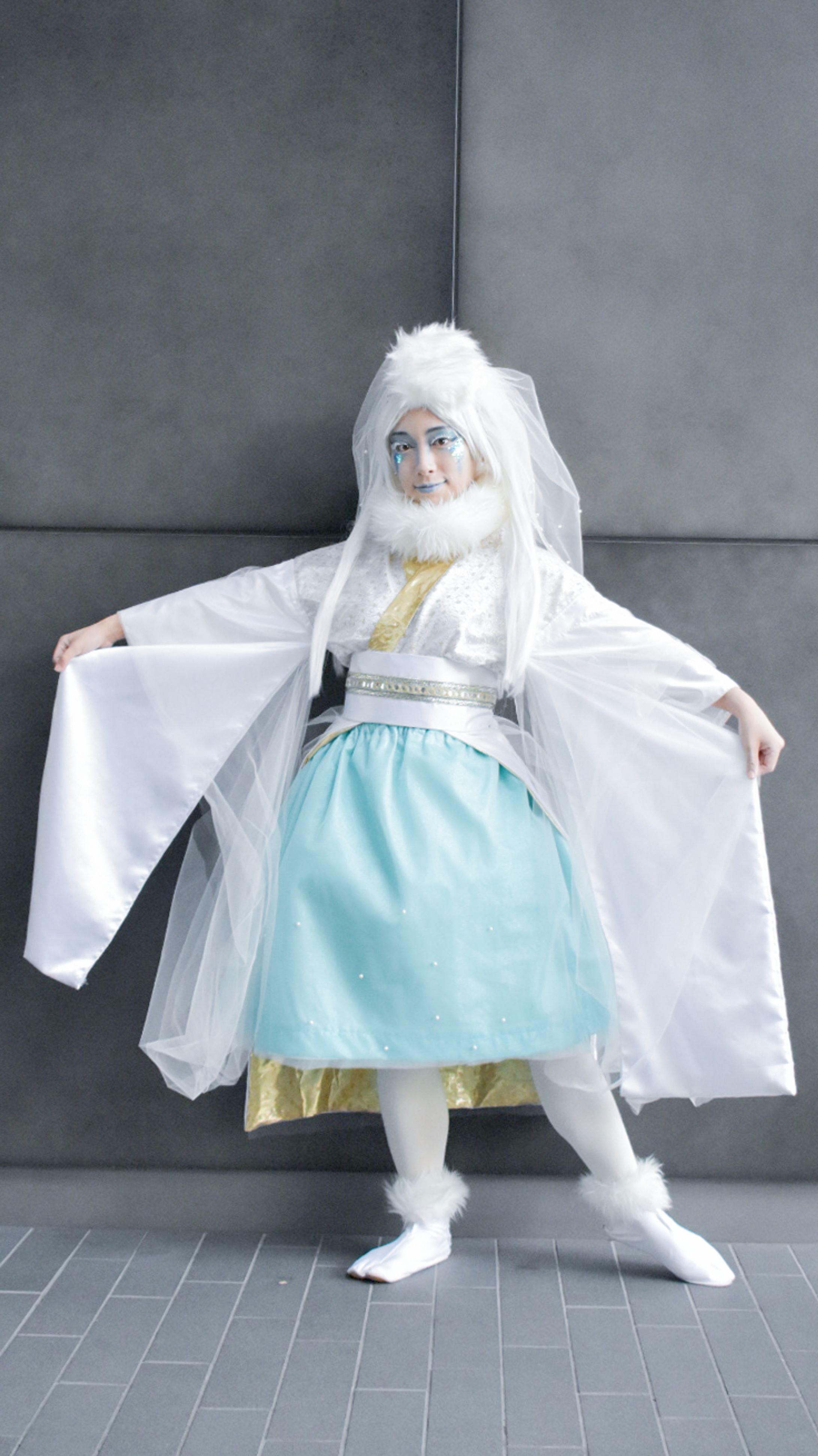 ハロウィンイベント2019　雪女衣裳デザイン-1