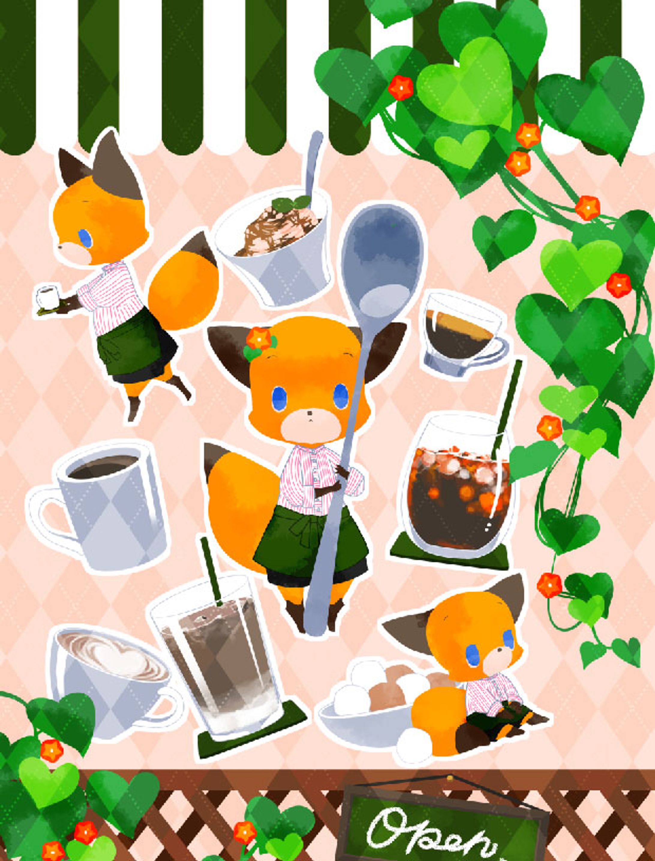 動物のキャラクター-1