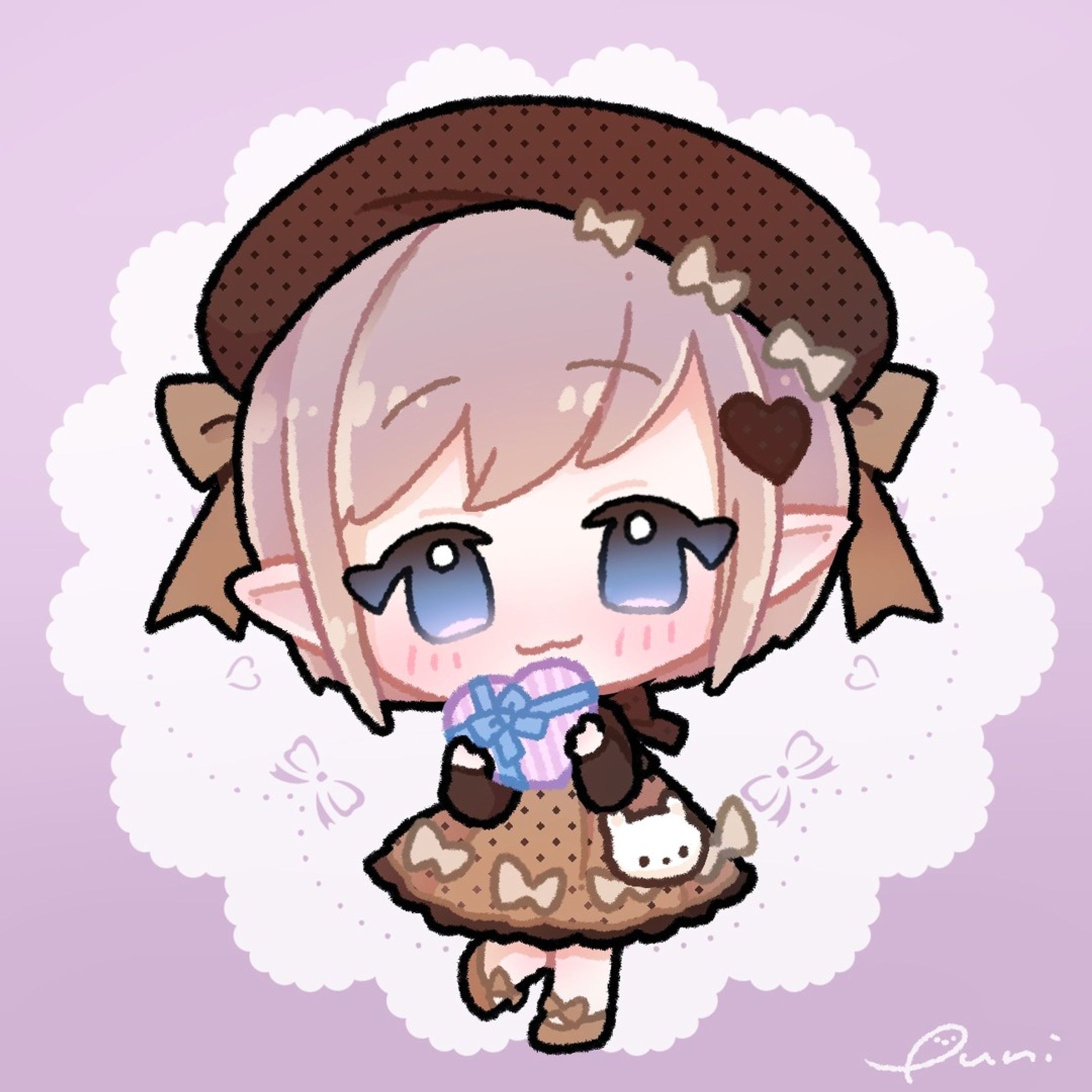 あんね様💜🍫

#illustration #artwork #drawing #chibi
#kawaiiart #cuteart #mangaart
#ちびキャラ#ミニキャラ #イラストグラム #デジタルイラスト #Vtuberイラスト #いらすとぐらむ
#일러스트 #드로잉 #그림스타그램 #插图-1