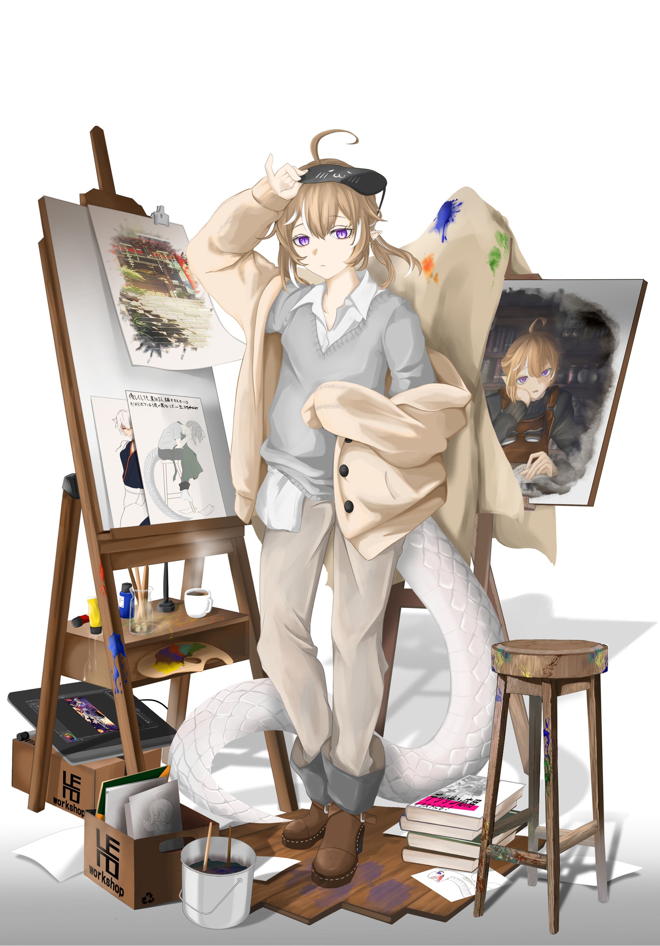 自キャラ　立ち絵-1