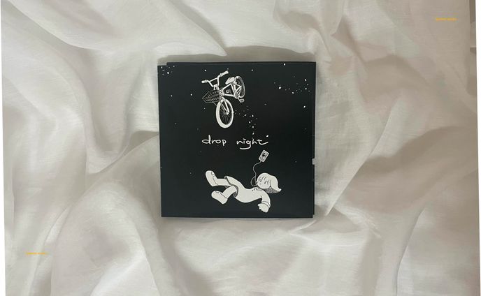 【架空デザイン】CDジャケット　drop night