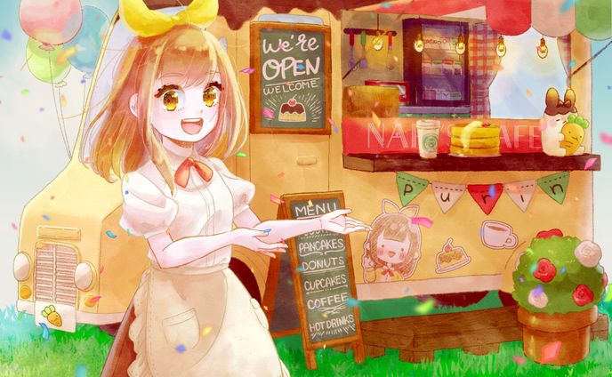 digital art、擬人化
