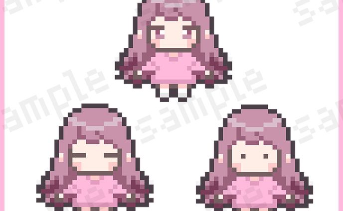【お仕事実績】ほぺみ様（ドット絵_とまともずく）