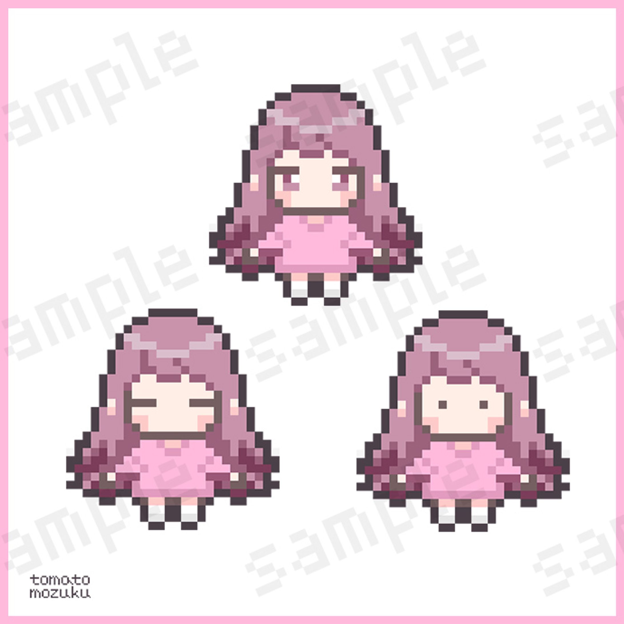 【お仕事実績】ほぺみ様（ドット絵_とまともずく）-1