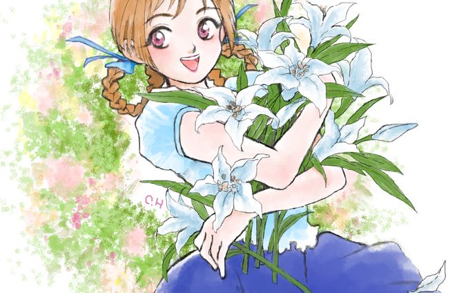 ポストカード用創作イラスト2018