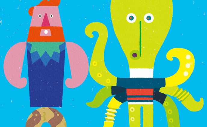 .
おはようございます！🐟
ロシトロカ個展「フイツシユ」

本日最終日です！🐺🐏✨どうぞよろしくお願いします！😊ワクワク
.
.
.
#ロシトロカ #lositoloca
#イラスト #イラストレーション
#illust #illustration #illustrator
#illustrationworks #animal
#animalillustration 
#childrenillustration #🐺🐏

#個展 #展示 #exhibition #gallery #cafe #galleryaqua #フイツシユ #fish #和歌山 #insta_wakayama #wakayama #和歌山県 #オモチャ #🤖 #toy #fish #🐟 #gimmick