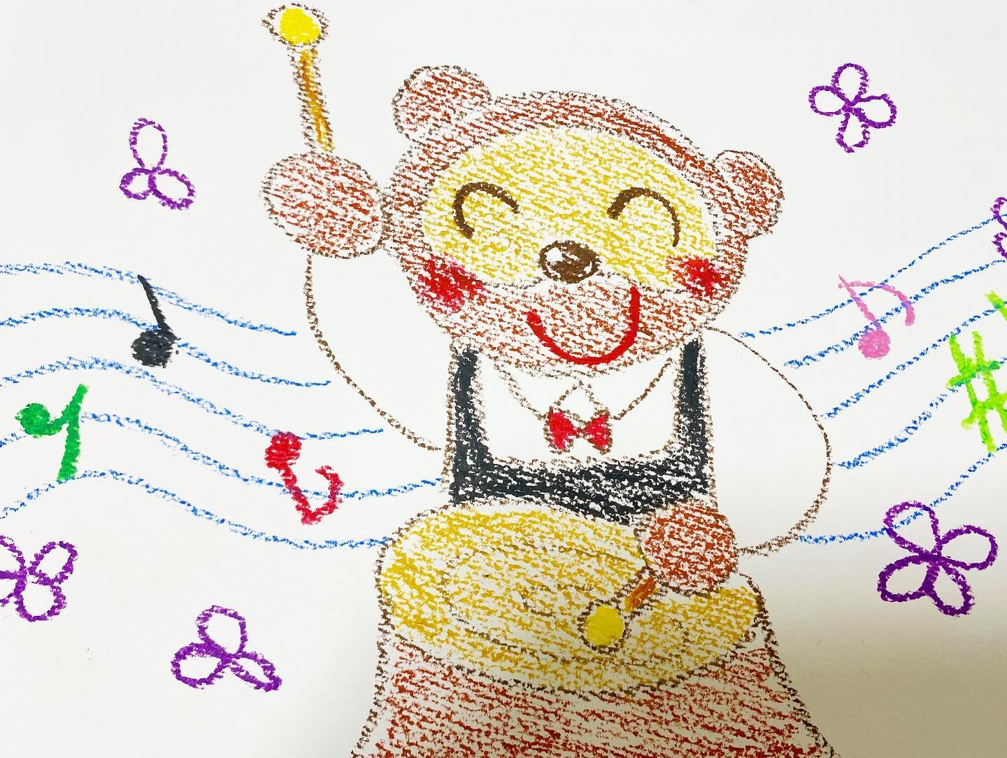 やまのおんがくか #スケッチブックシアター #保育士 #幼稚園教諭