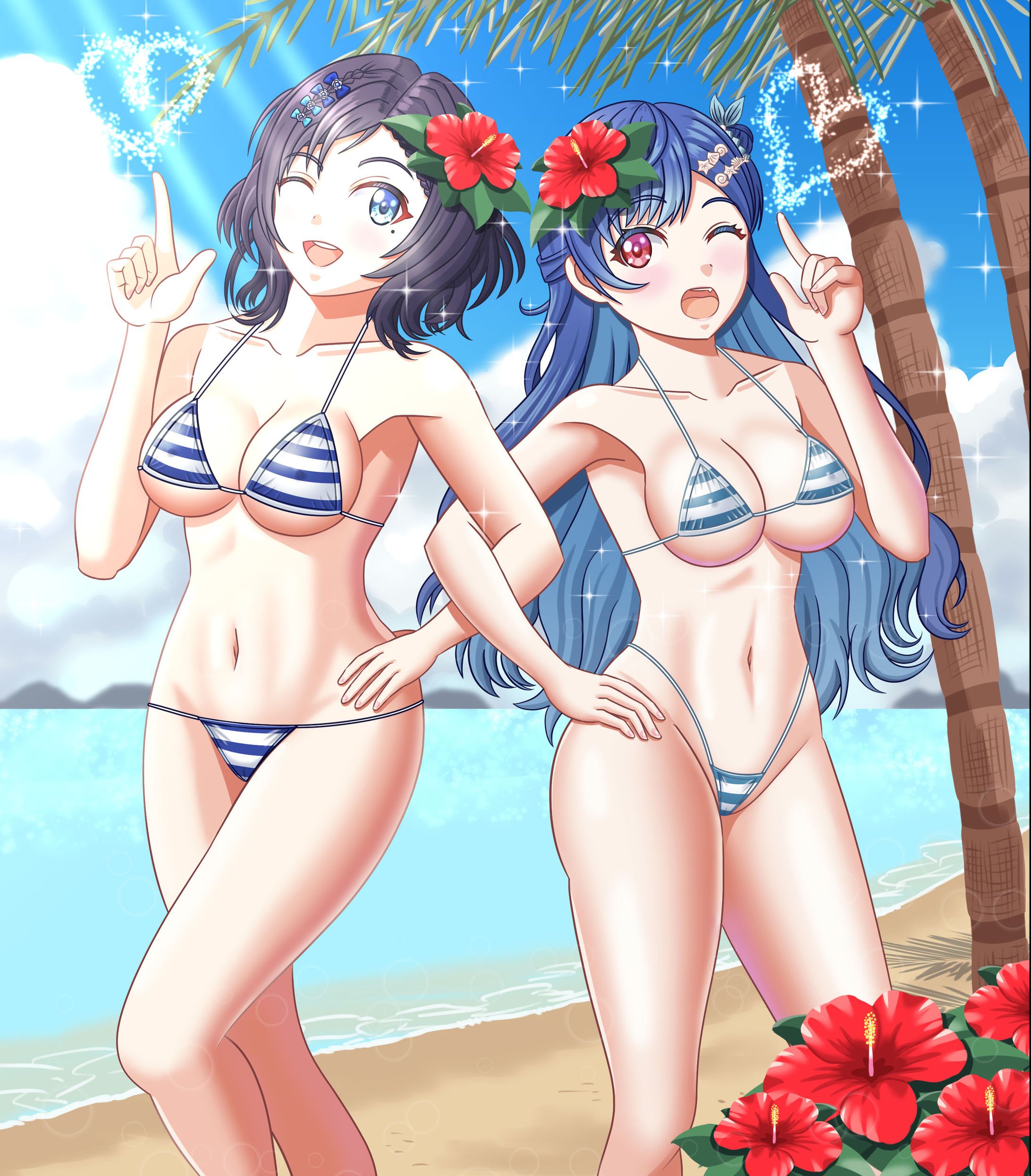 NijisanjiJP : Aiba Uiha & Nishizono Chigusa-1