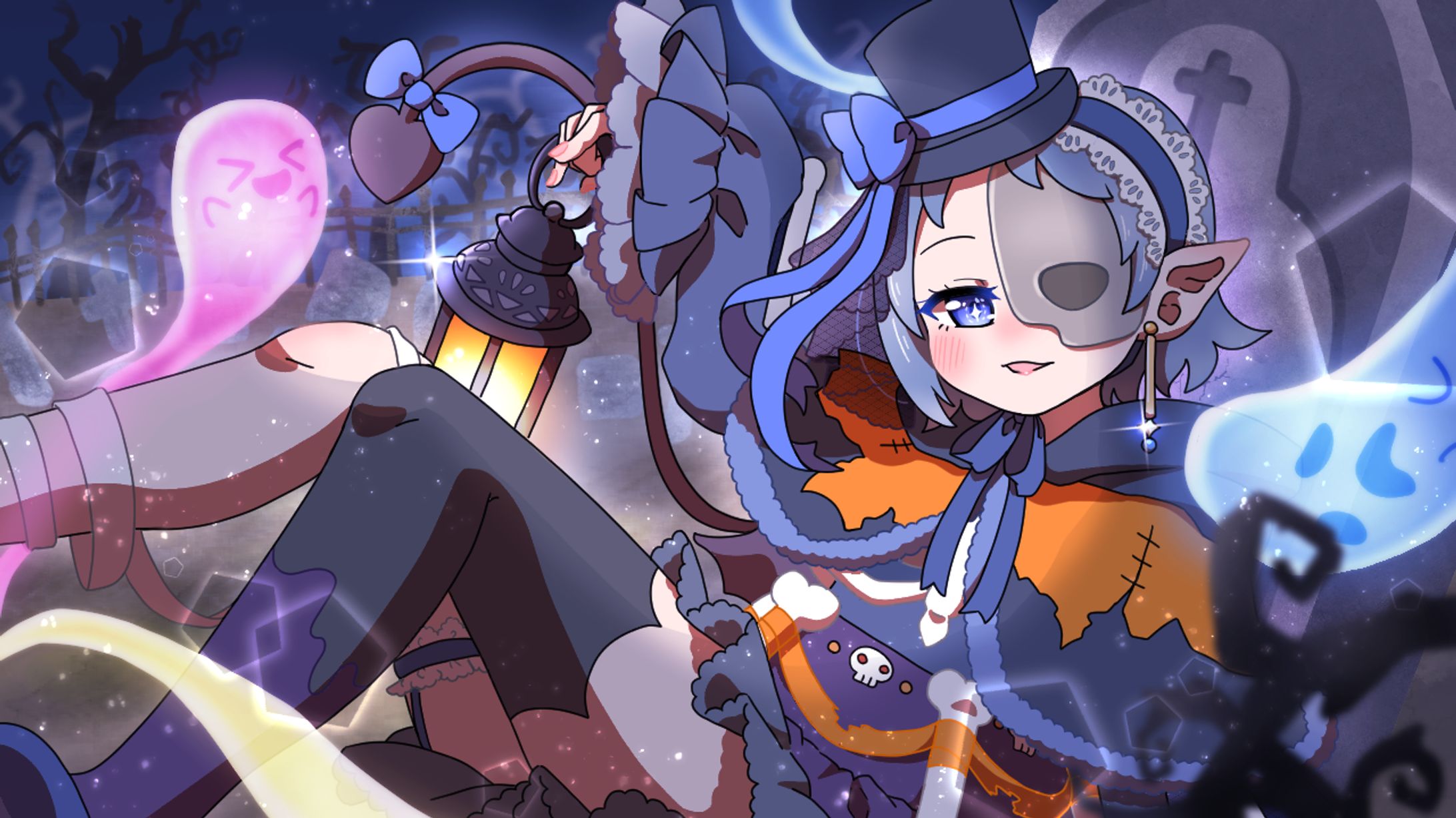 ハロウィン　スケルトン-1