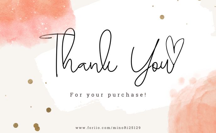 THANKS CARD