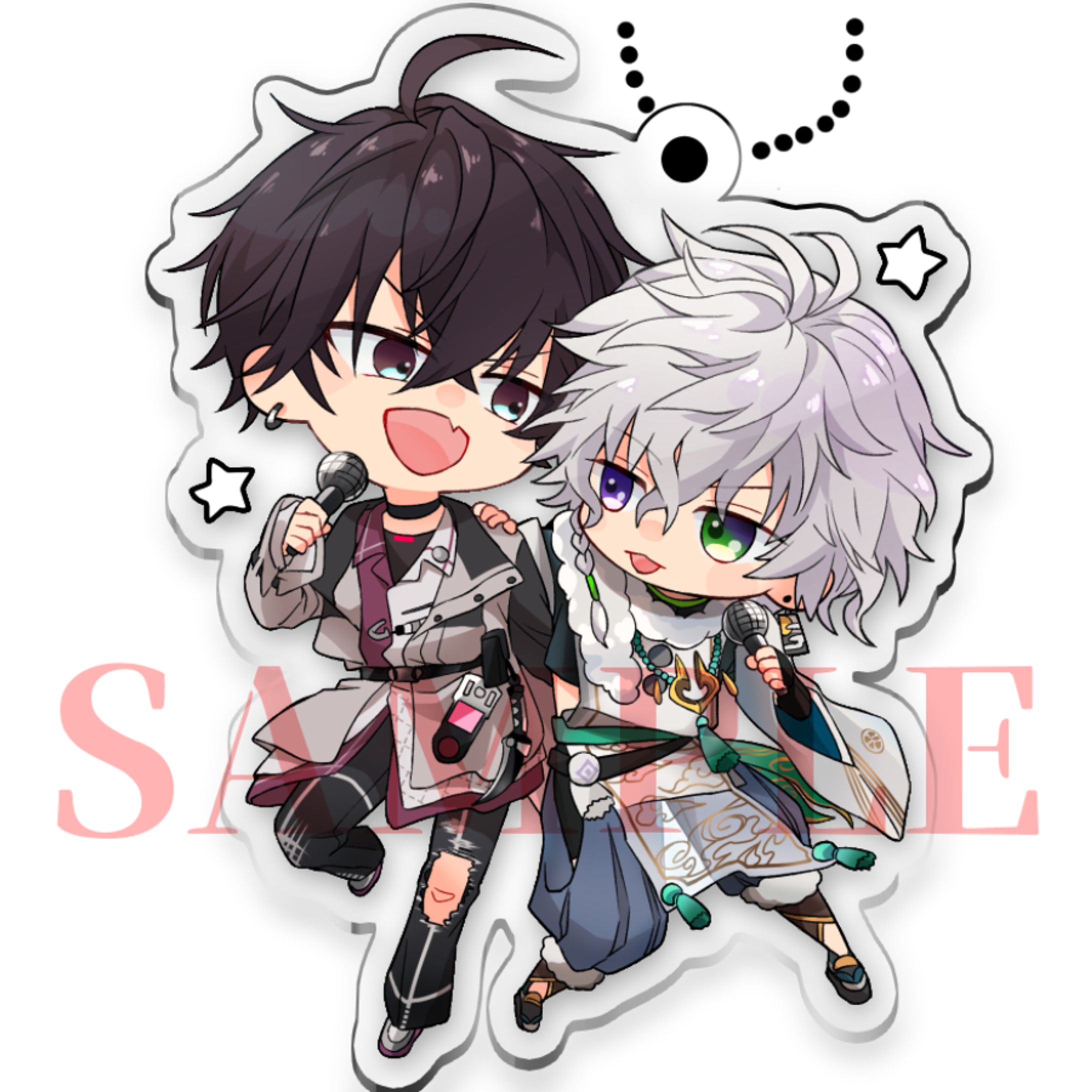【Fan art】SDイラストサンプル-1