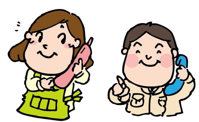 TOKAI様/LPガス斡旋チラシイラスト