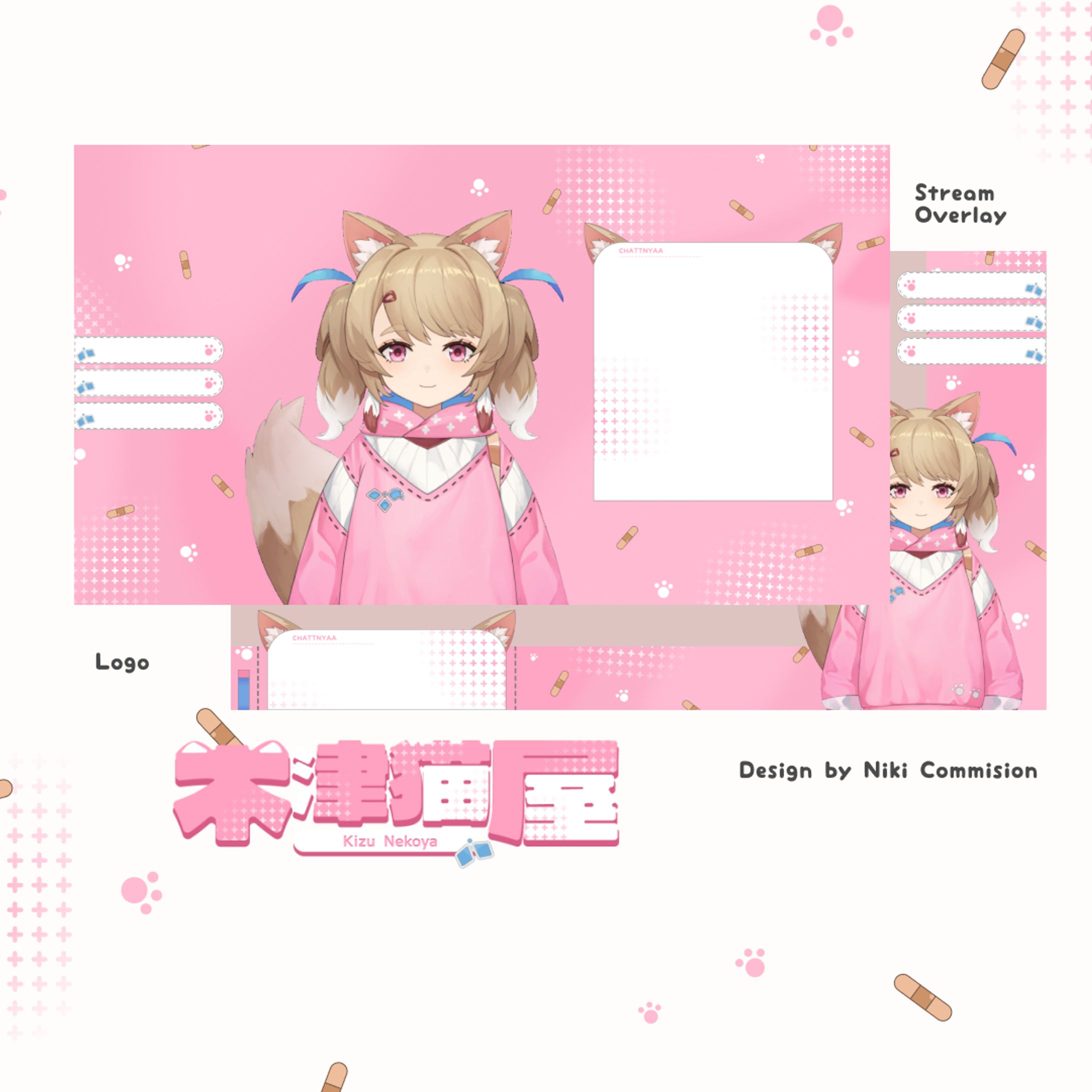 Overlay Gameplay and Just Chatting Kizu Nekoya-1