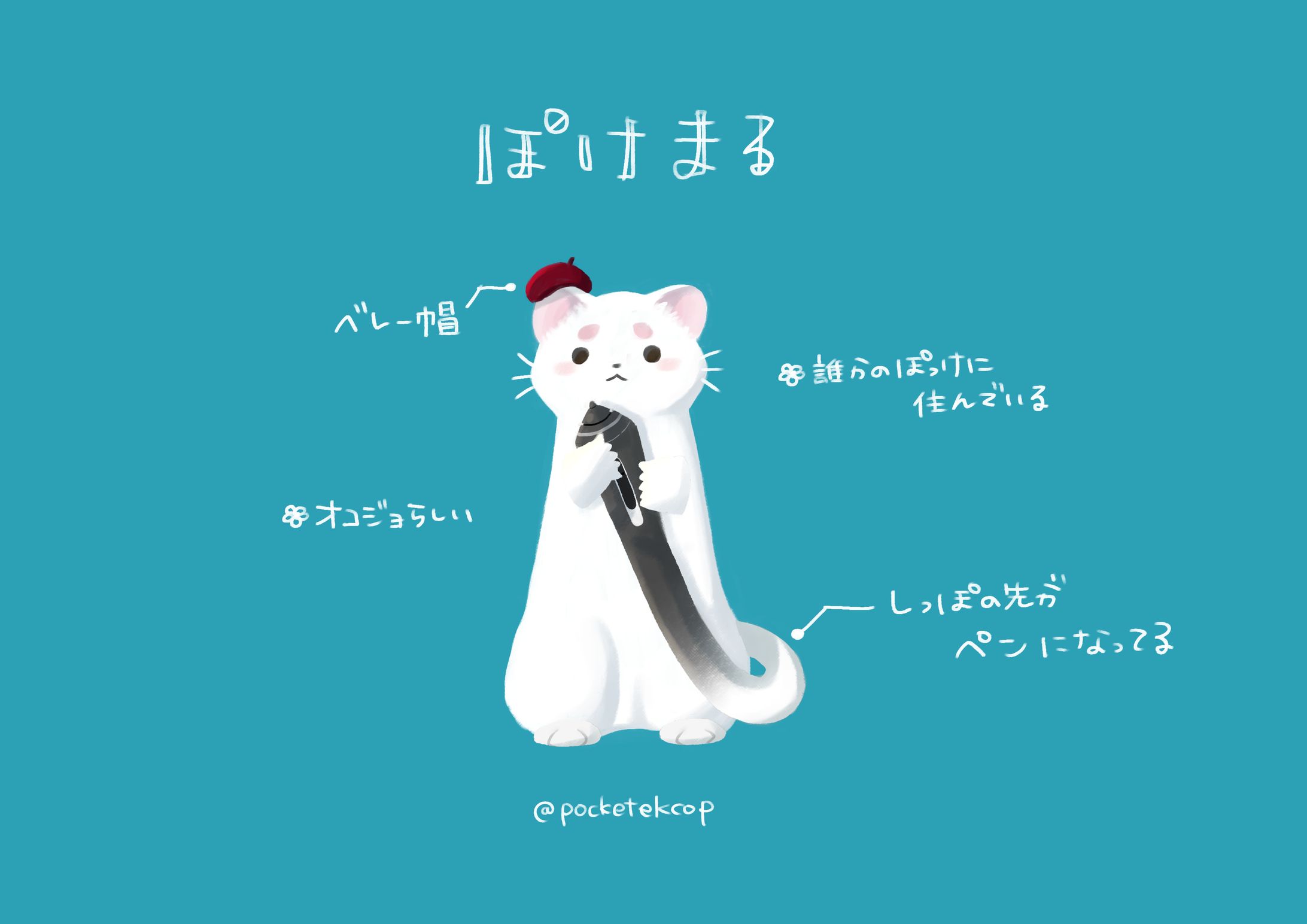 【ぽけまる】ぽっけのイメージキャラクター-1