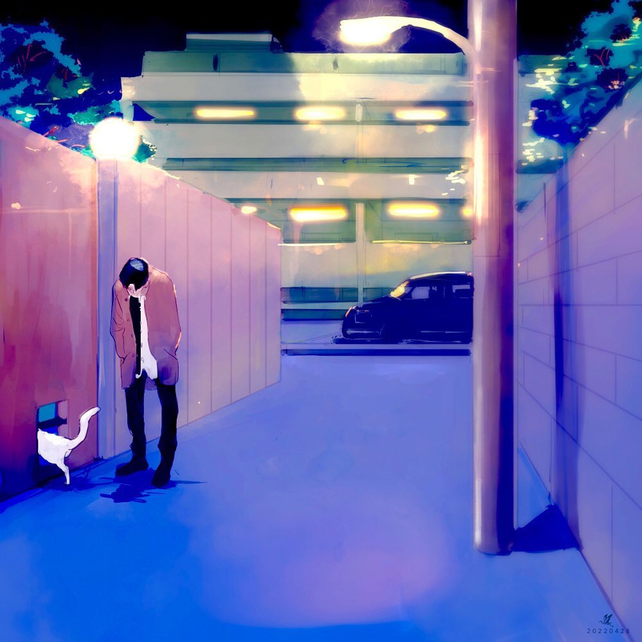 何処かの路地で。

#絵 #イラスト #創作イラスト #オリジナルイラスト #漫画絵 #夜 #灯り #illustration #digitalart #digitalillustration #drawing #originalart #night-1