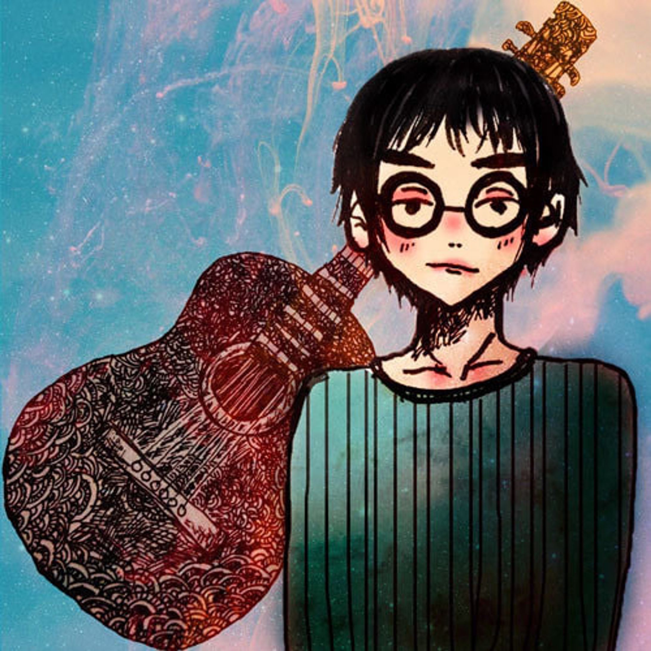 (2015年)似顔絵 アイコン制作-1