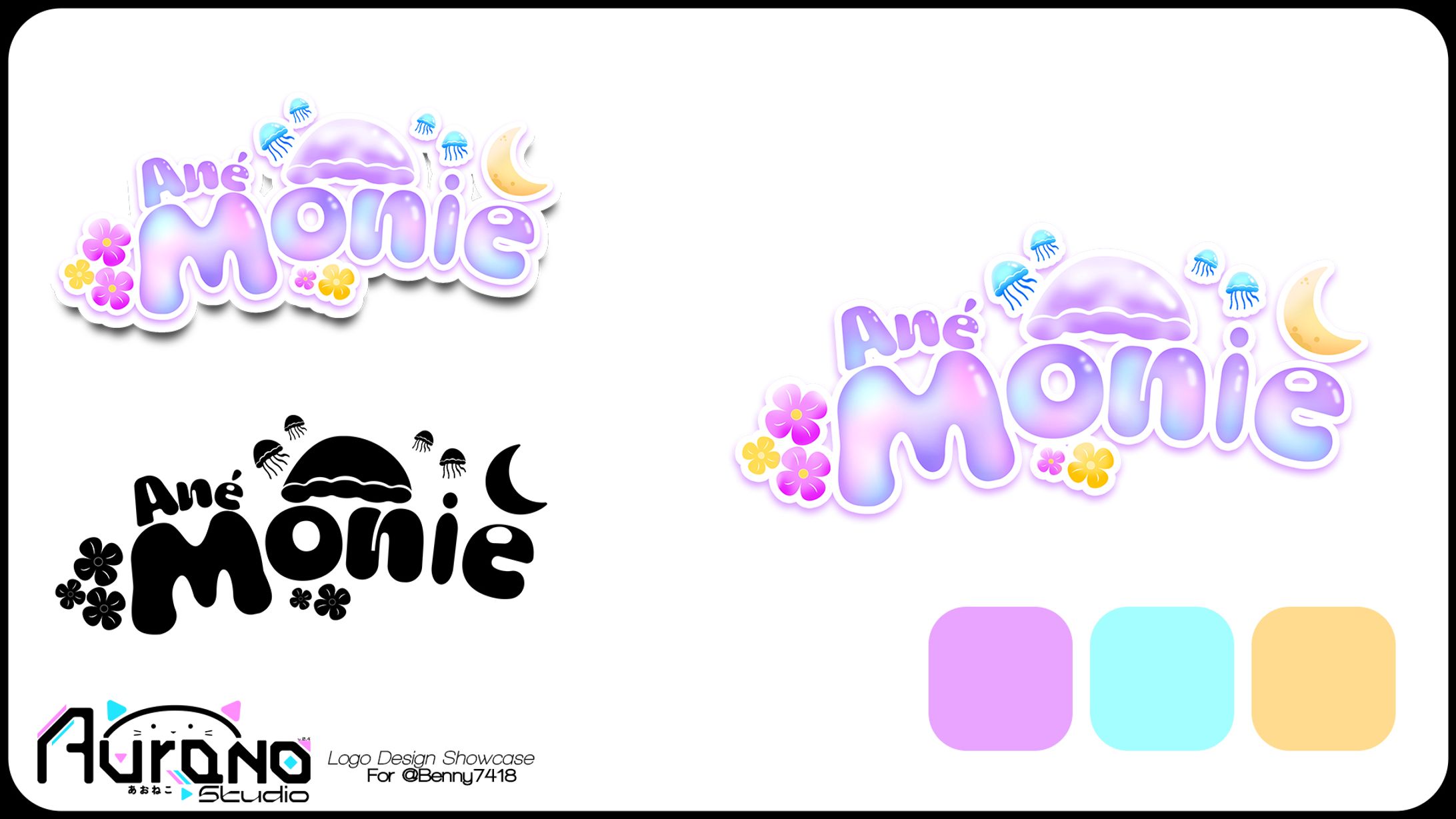 Ane Monie Vtuber Logo Design-1