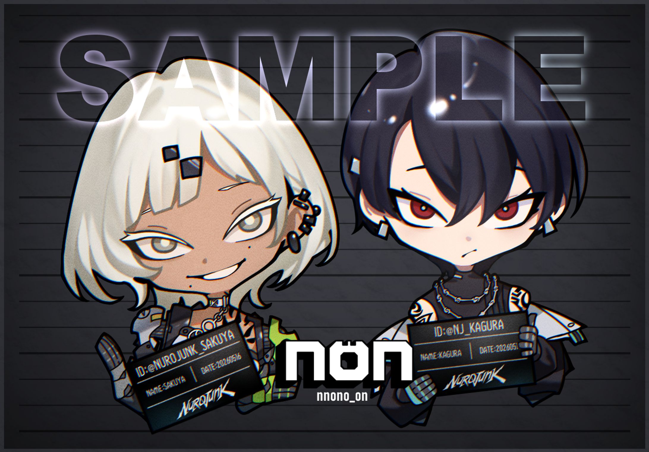 【お仕事】NUROJUNKデビューグッズ-1
