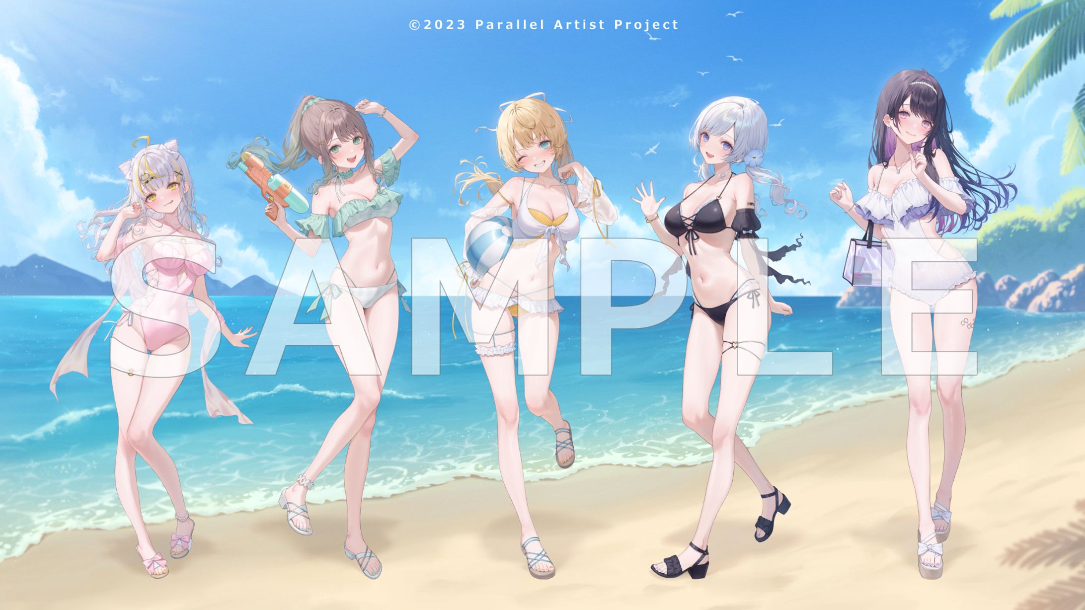 【2025】ぱらすと！｜夏グッズキービジュアル-1