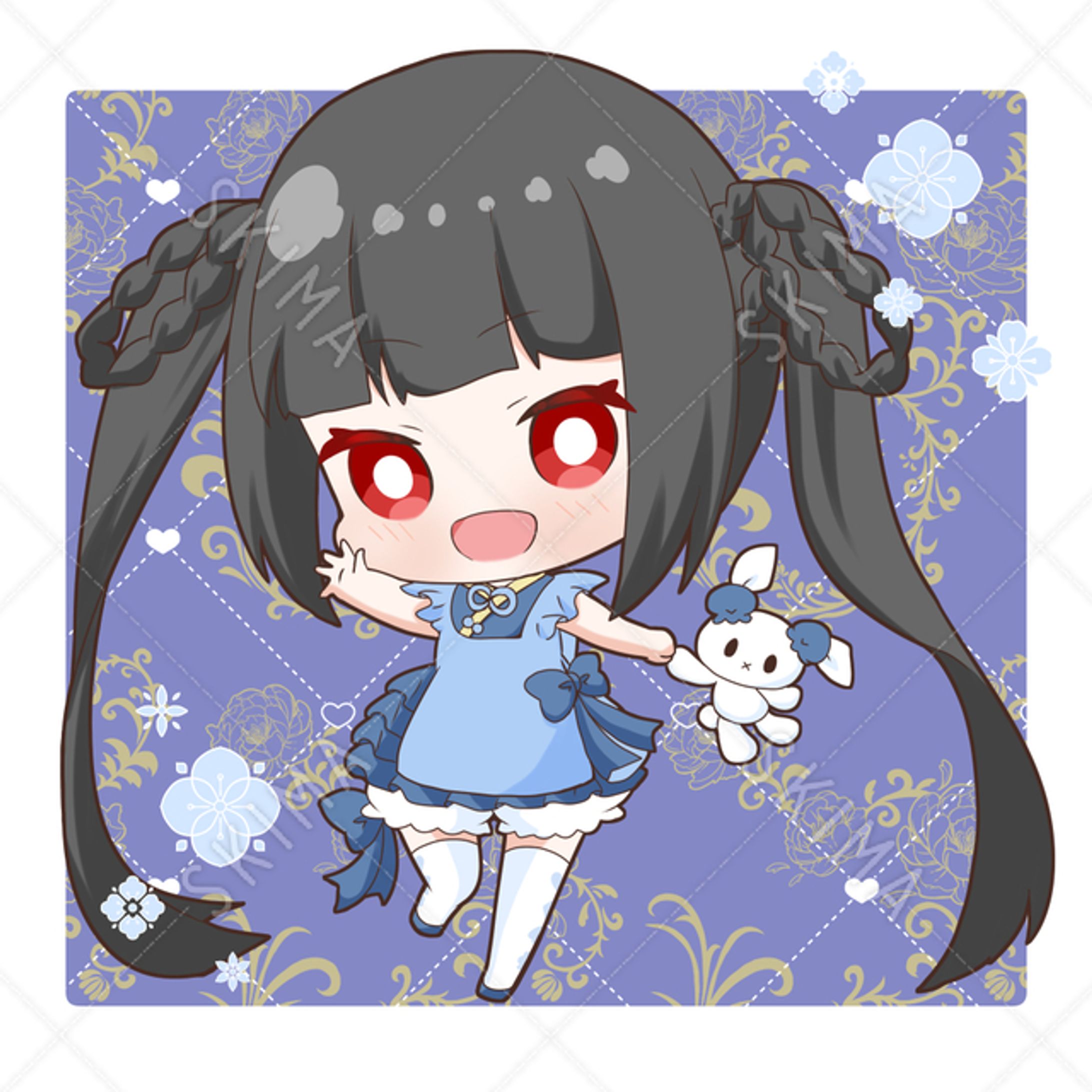 中華風の女の子-1